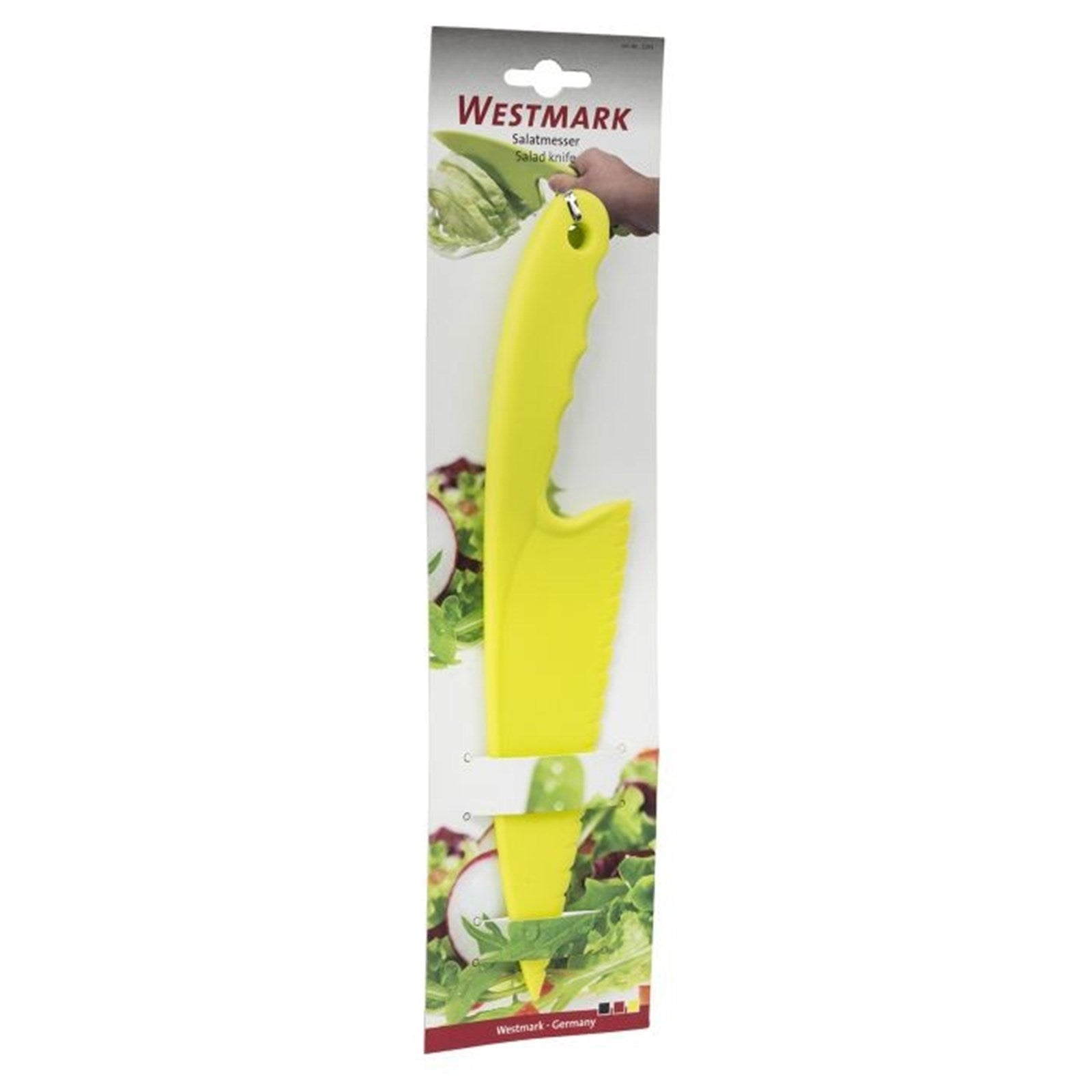 Westmark Salatmesser, 29x1x6cm, ideal für frische Salate, langlebig, präzise, robust, perfekt für die Küche und vielseitig einsetzbar.