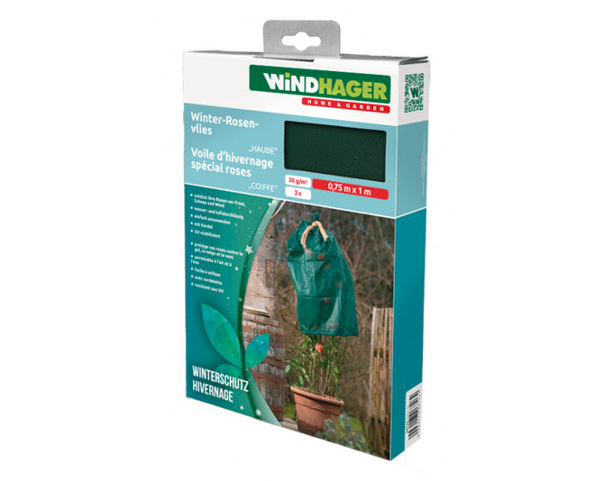 WINDHAGER Winter-Rosenvlies-Hauben 0.75x1m in  präsentiert im Onlineshop von KAQTU Design AG. Gartenpflege ist von WINDHAGER