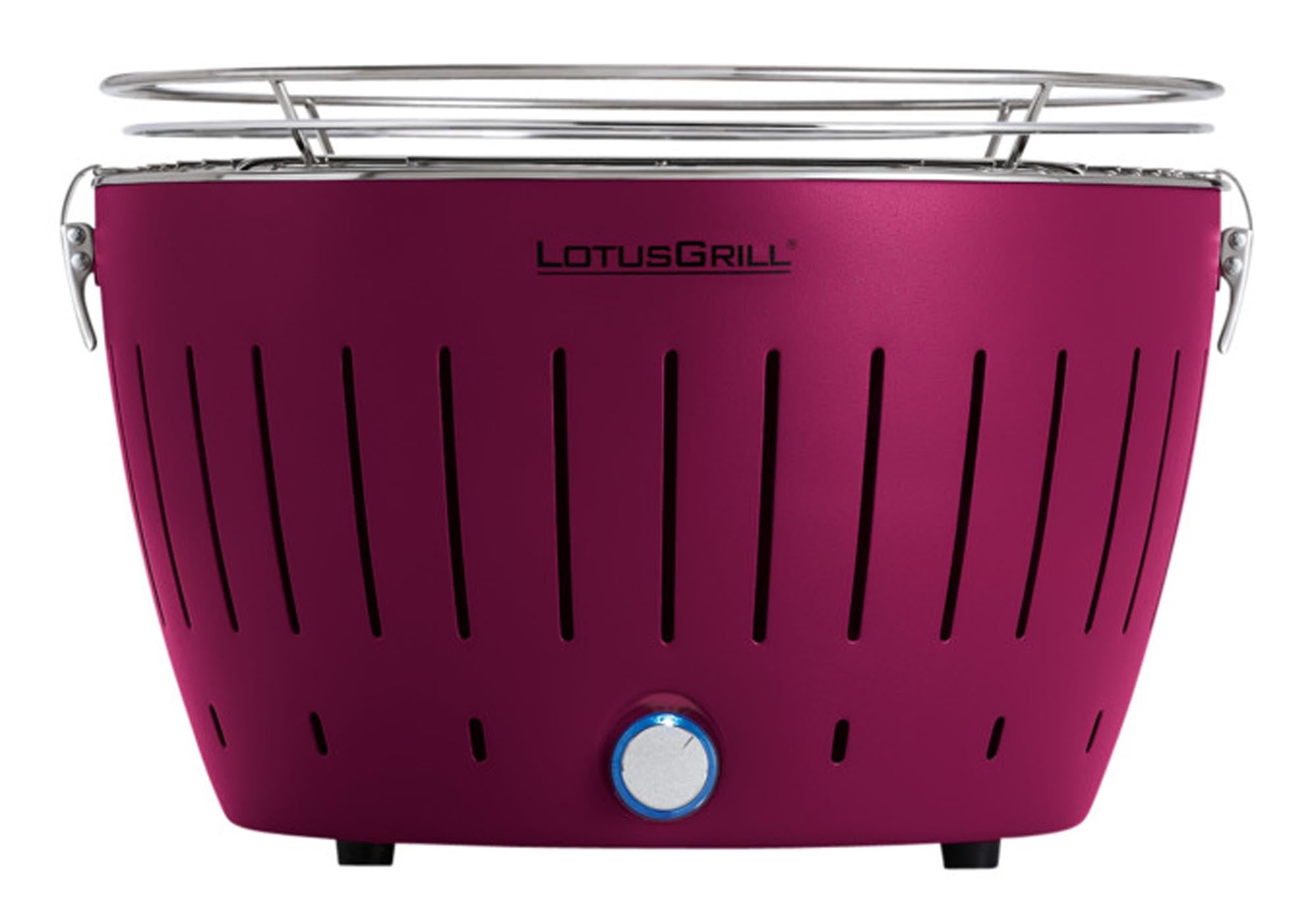 Genießen Sie mit dem kompakten Holzkohletischgrill Original von LOTUS GRILL (ø 32 cm) unvergessliche Grillabende – schnell, rauchfrei und mobil!