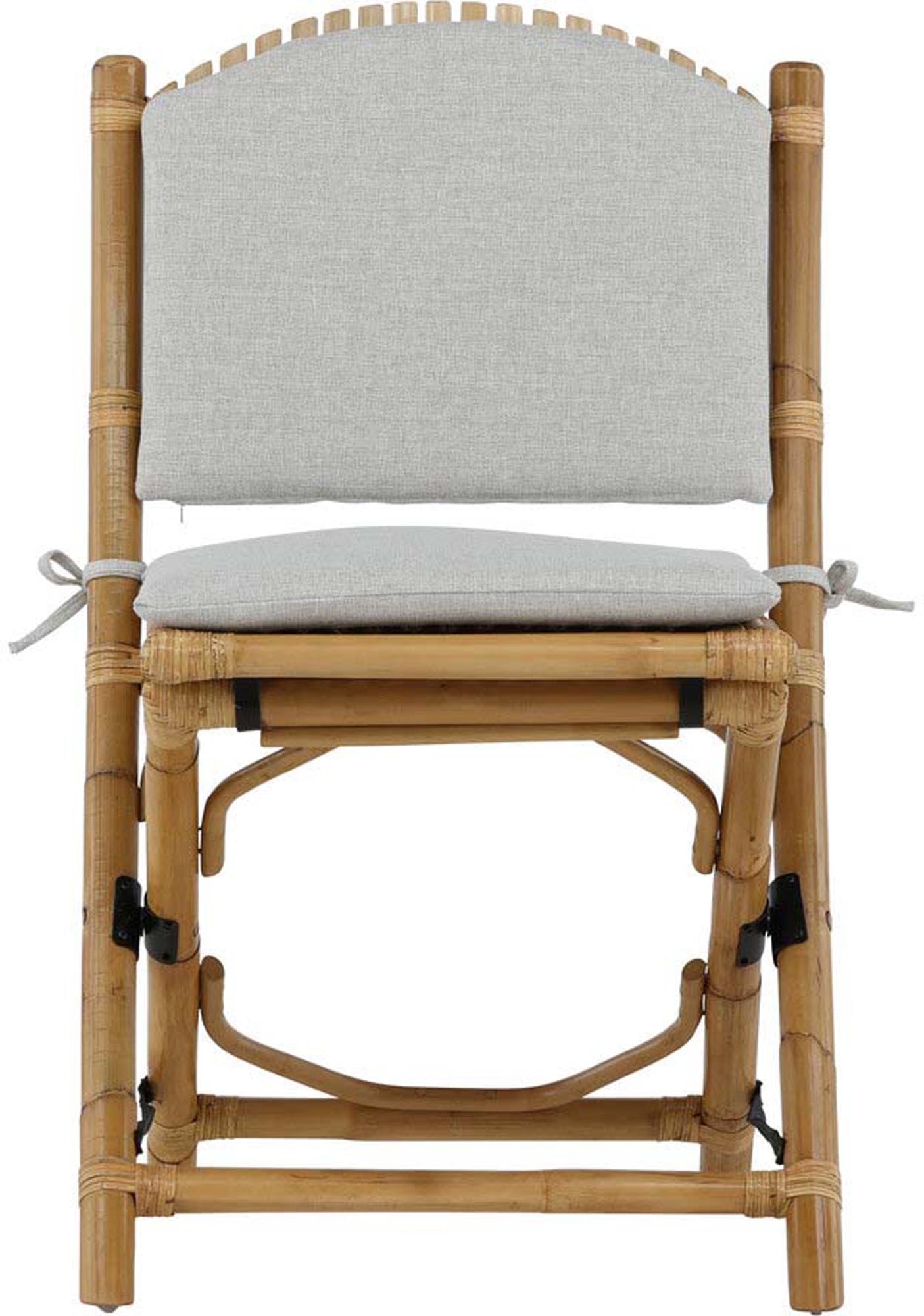 Venture Home klappbarer Cane Stuhl: Praktisch & stilvoll für draussen.