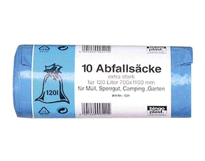 SIENA GARDEN Abfallsack 120 l blau 10 Stück pro Rolle in präsentiert im Onlineshop von KAQTU Design AG. Gartenutensilien ist von SIENA GARDEN