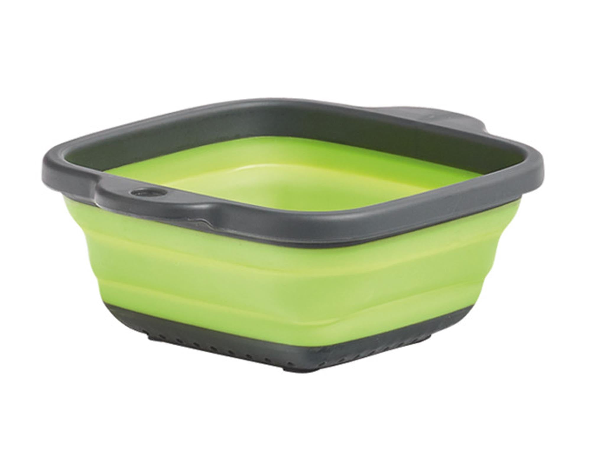 Das ZELLER Faltsieb in anthrazit-grün (22x18x8 cm) ist ein platzsparendes, robustes Küchenutensil für Salate, Pasta und mehr. Leicht zu reinigen und modern im Design.