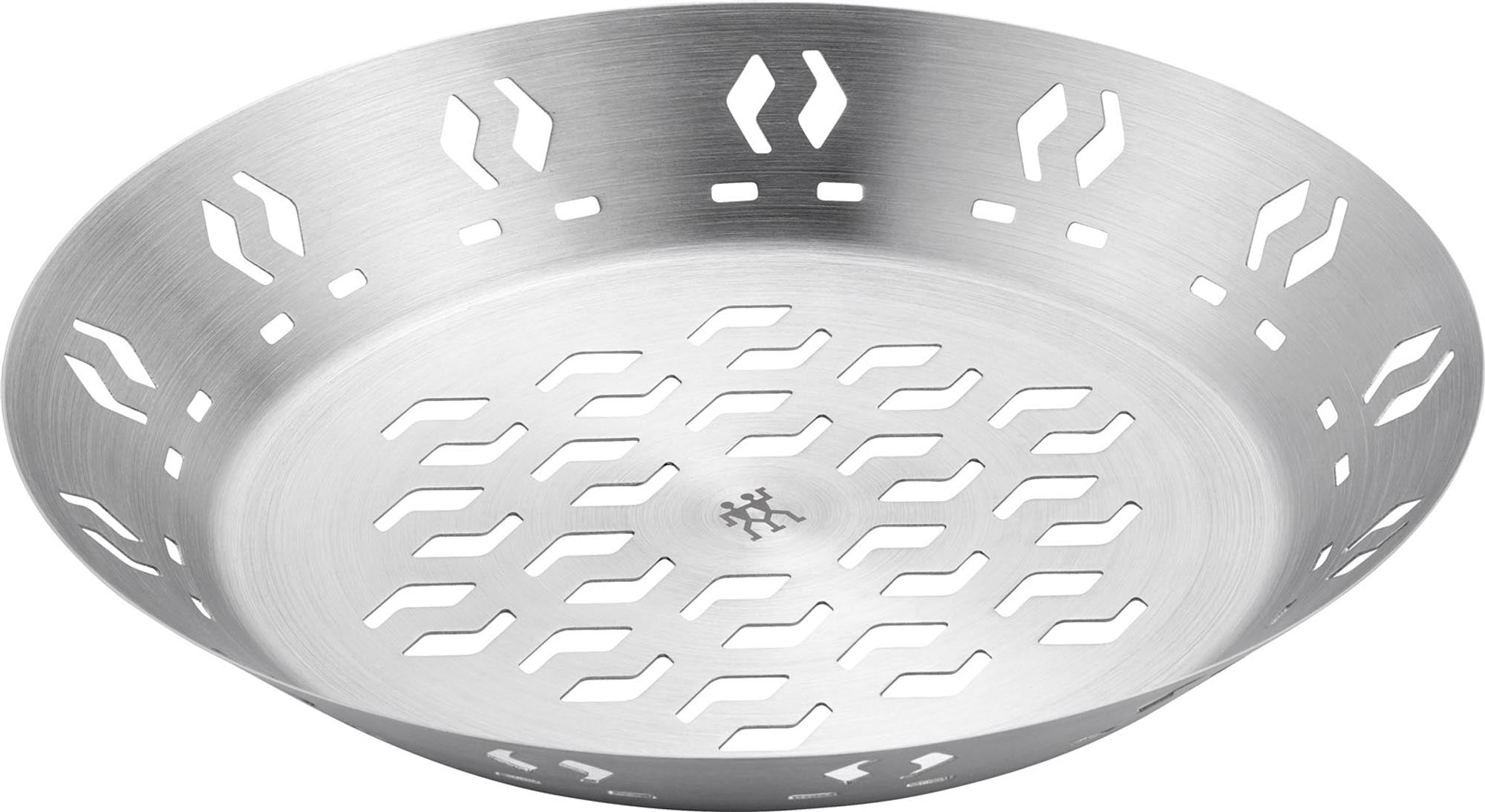 Die BBQ+ Grillpfanne von Zwilling aus Edelstahl (D26cm) bietet perfekte Grillresultate mit gleichmässiger Wärmeleitung und ergonomischen Griffen.