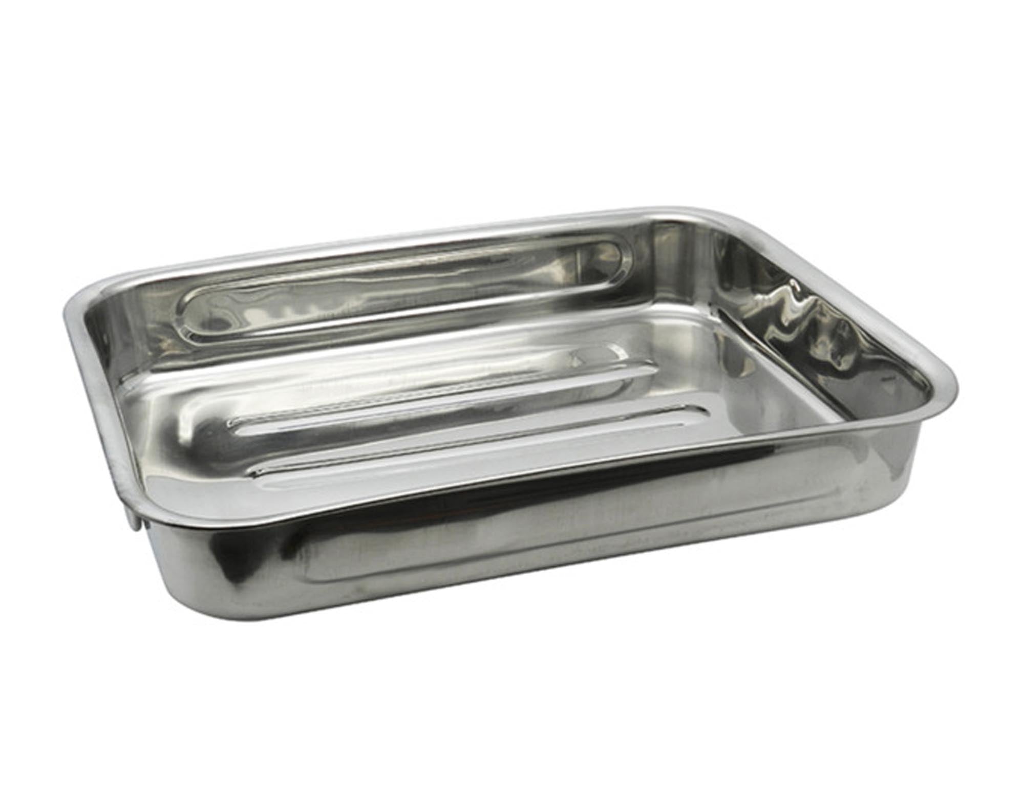 Entdecken Sie den ELO Bräter ohne Deckel (27.5 x 20.5 cm) von MEINE KÜCHE – ideal für Braten, Fisch und Gemüse. Hochwertig, pflegeleicht und vielseitig einsetzbar!