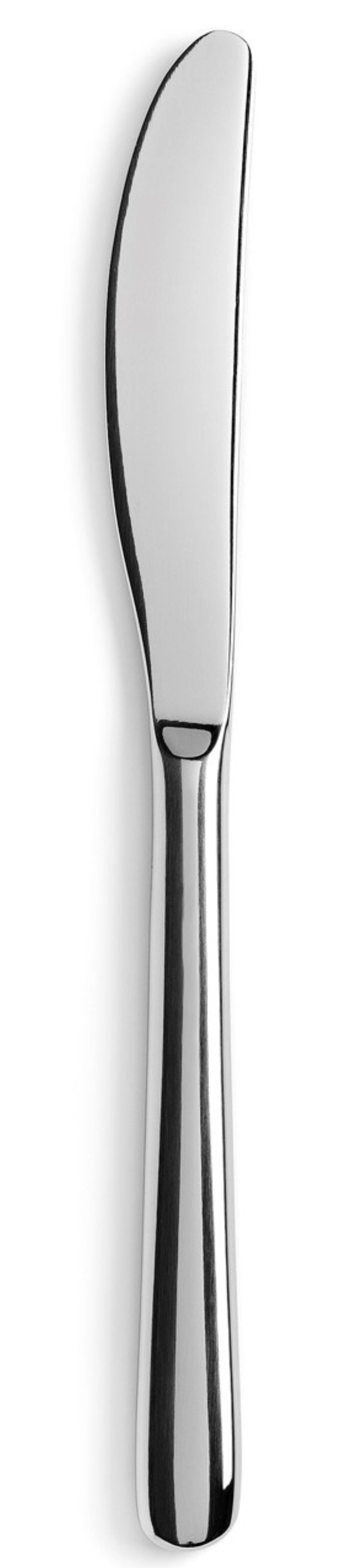 Entdecken Sie das elegante Courchevel Buttermesser aus glänzendem Edelstahl von Revol. Hochwertig, langlebig und ergonomisch – ideal für Butter und Aufstriche.