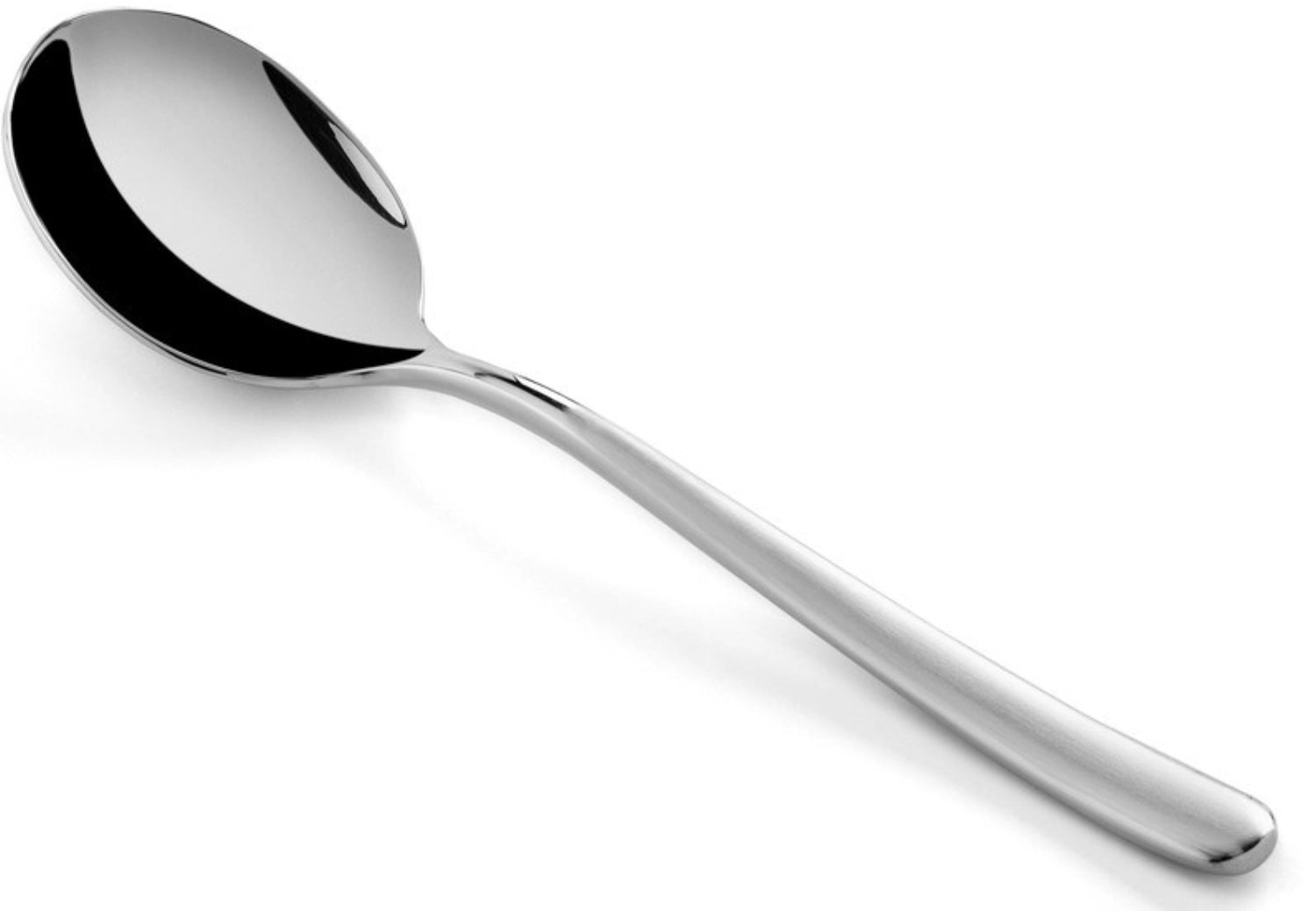 Genießen Sie mit dem stilvollen Courchevel Suppen-/Creme-Löffel von Revol aus hochwertigem, mattem Edelstahl. Perfekt für jede Gelegenheit!