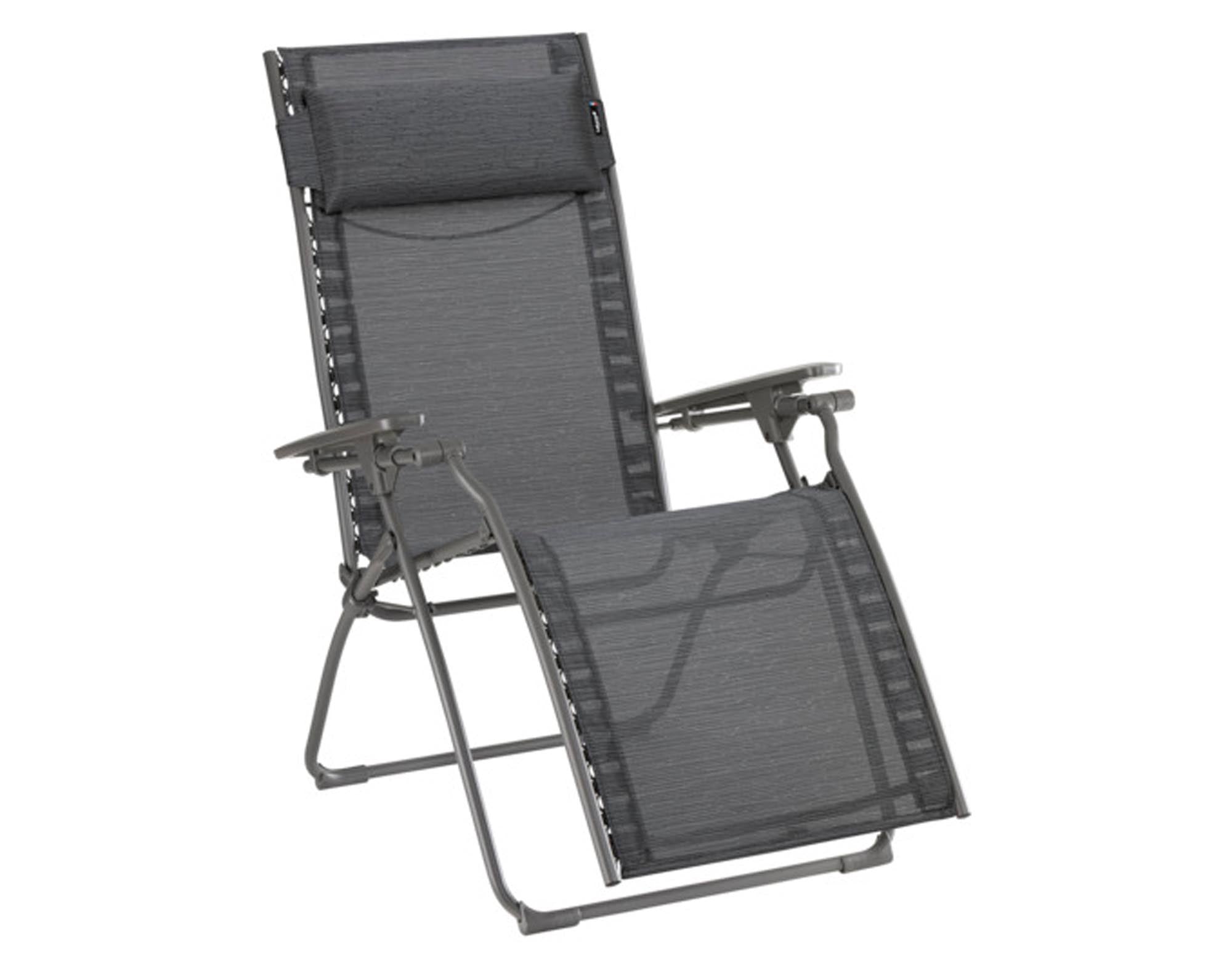 Erleben Sie Komfort und Stil mit dem LAFUMA Relaxsessel Evolution Galet: ergonomisch, UV-beständig, verstellbar, ideal für drinnen und draussen.