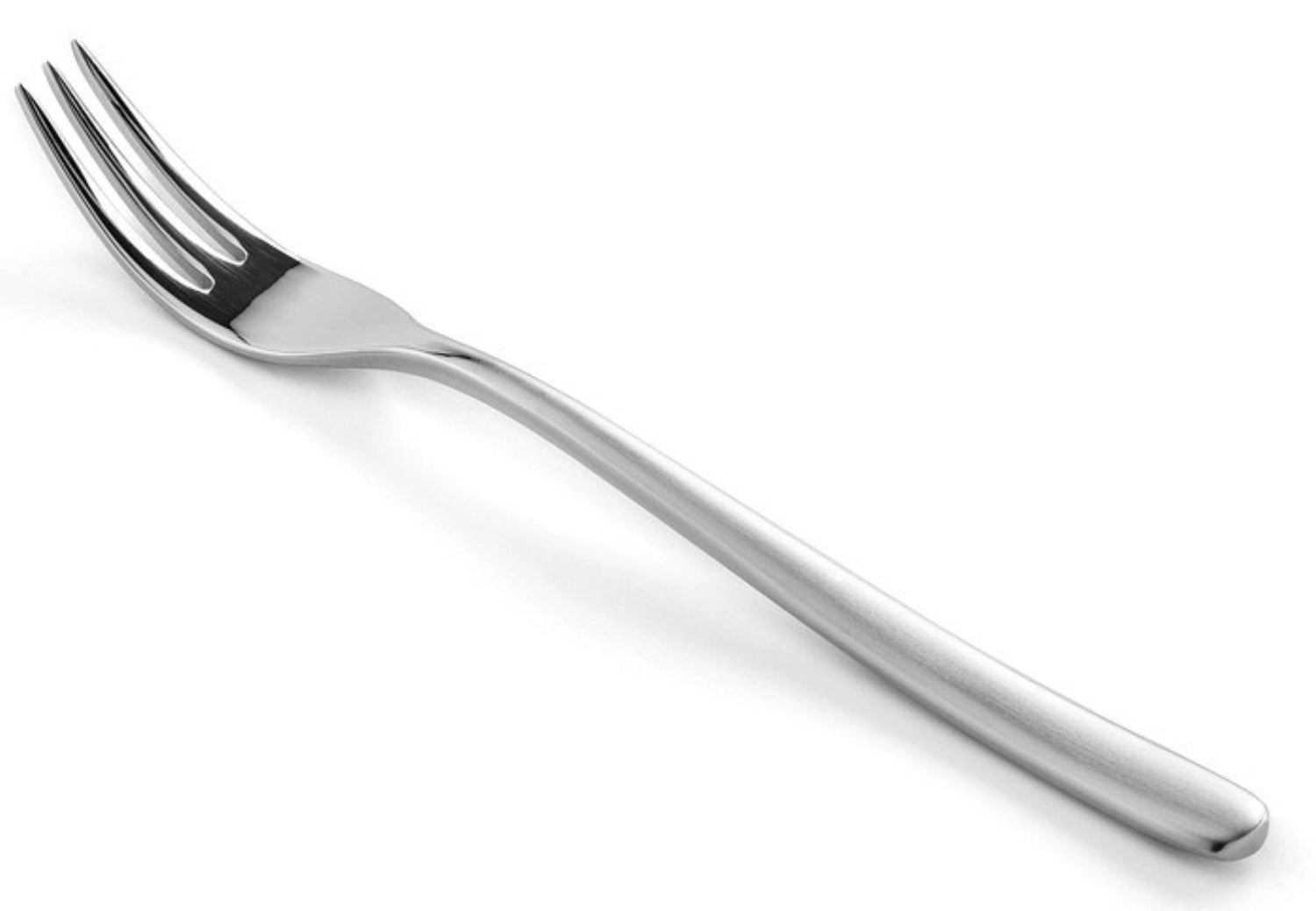 Courchevel oyster/cocktail fork matt stainless steel