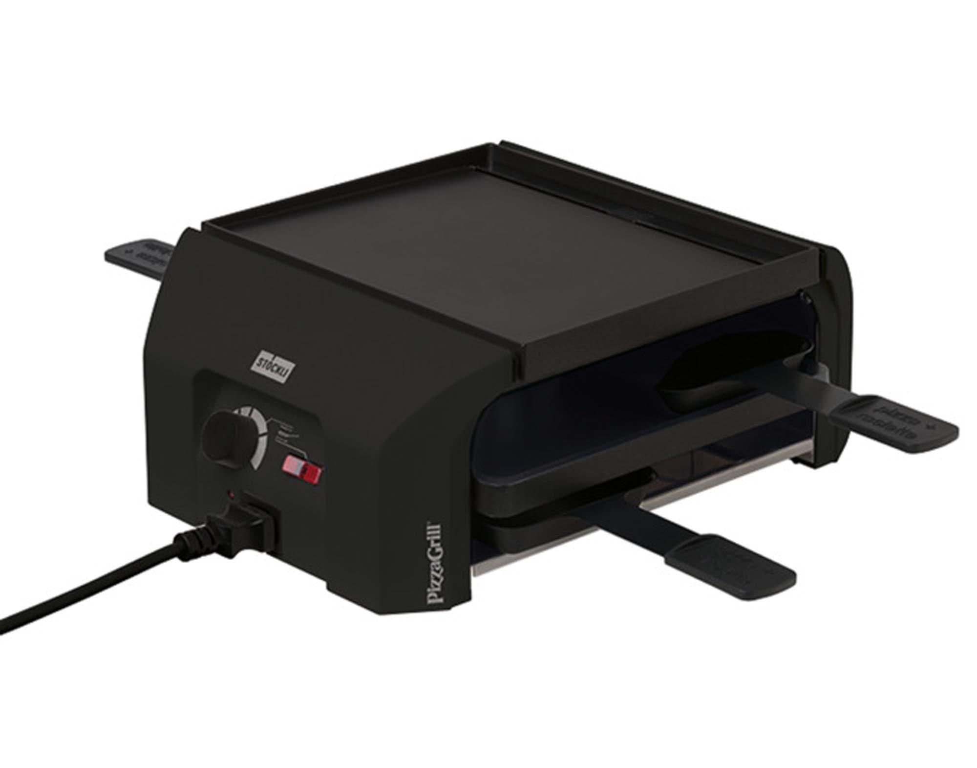 Entdecken Sie den STÖCKLI Pizzagrill four 4 Basis in anthrazit – ideal für perfekte Pizzen, Flammkuchen und mehr. Hochwertige Materialien, einfache Reinigung und stufenlose Temperaturregelung für knusprige Ergebnisse.