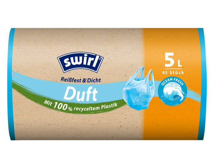 SWIRL Abfallsäcke Ocean 5 l in präsentiert im Onlineshop von KAQTU Design AG. Reinigung & Wäsche ist von SWIRL