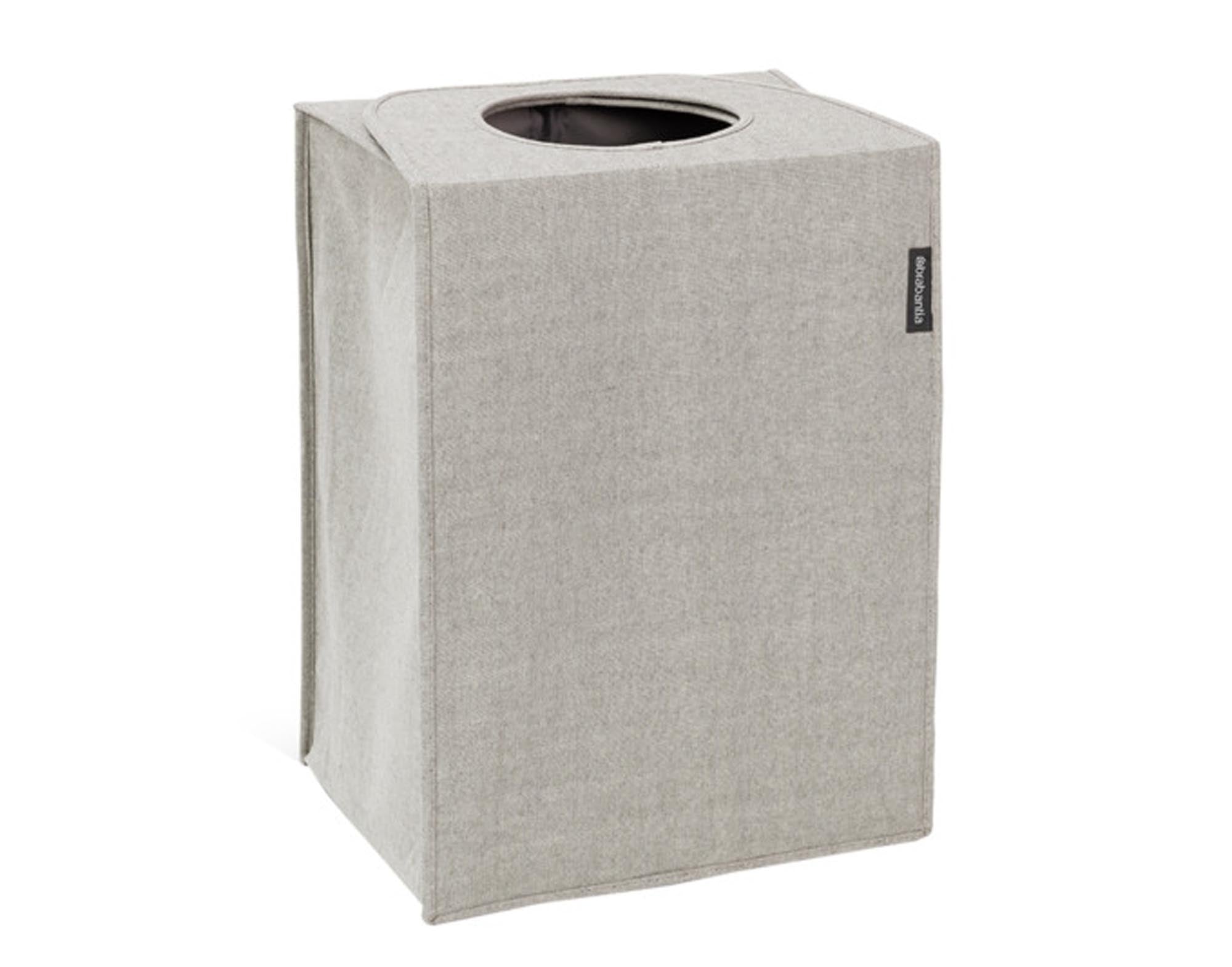Entdecken Sie die BRABANTIA Wäschebox 55 l in elegantem Grau. Ideal für Wäscheaufbewahrung, robust, umweltfreundlich und leicht zu reinigen.