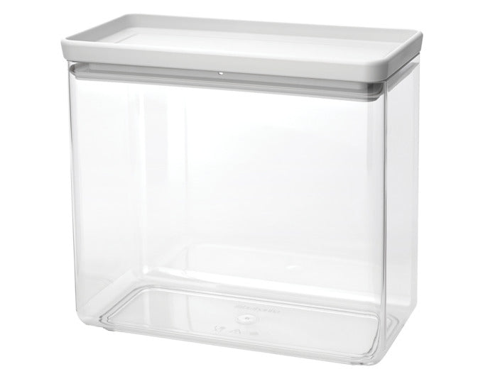 BRABANTIA Vorratsdose Tasty+ light grey 1.5 l in präsentiert im Onlineshop von KAQTU Design AG. Aufbewahrungsbehälter ist von BRABANTIA