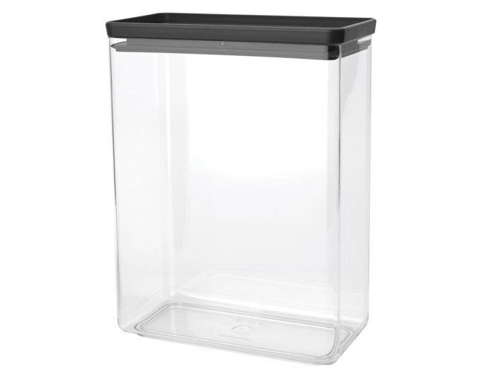 BRABANTIA Vorratsdose Tasty+ light grey 1.5 l in präsentiert im Onlineshop von KAQTU Design AG. Aufbewahrungsbehälter ist von BRABANTIA