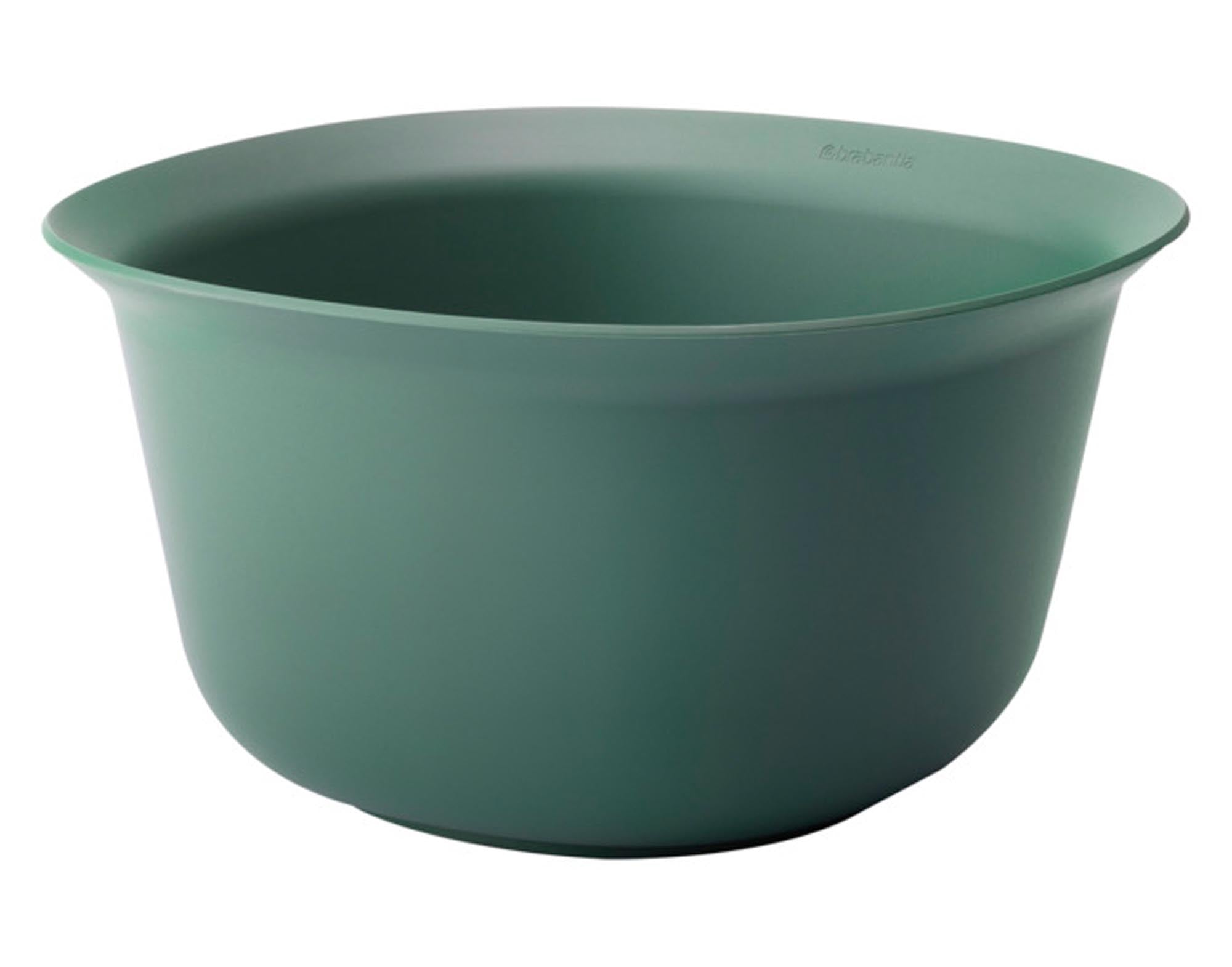 Die Rührschüssel Tasty+ 3.2 l von BRABANTIA: robust, rutschfest, mit Ausgiesser, spülmaschinenfest, ideal für Teig, Salate, Saucen.