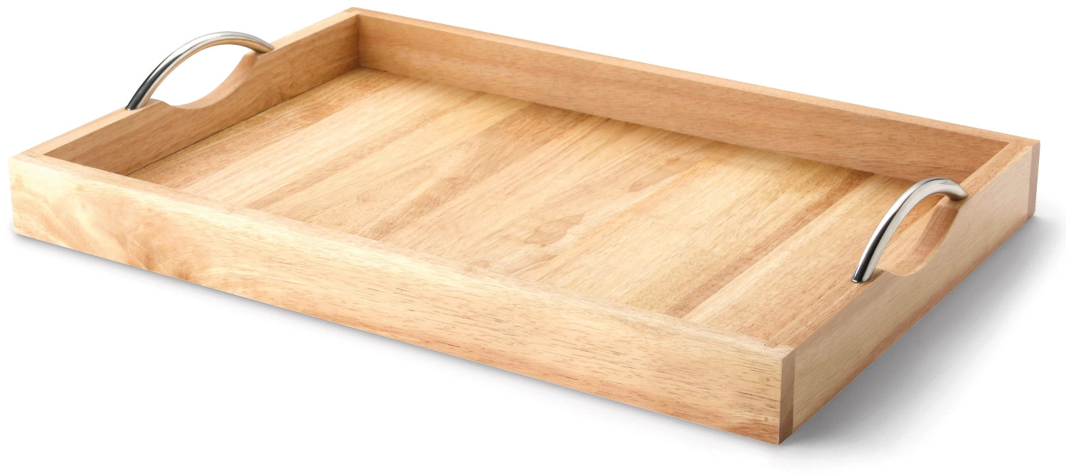 Plateau à frotter avec poignée métallique, 53x36x5 cm