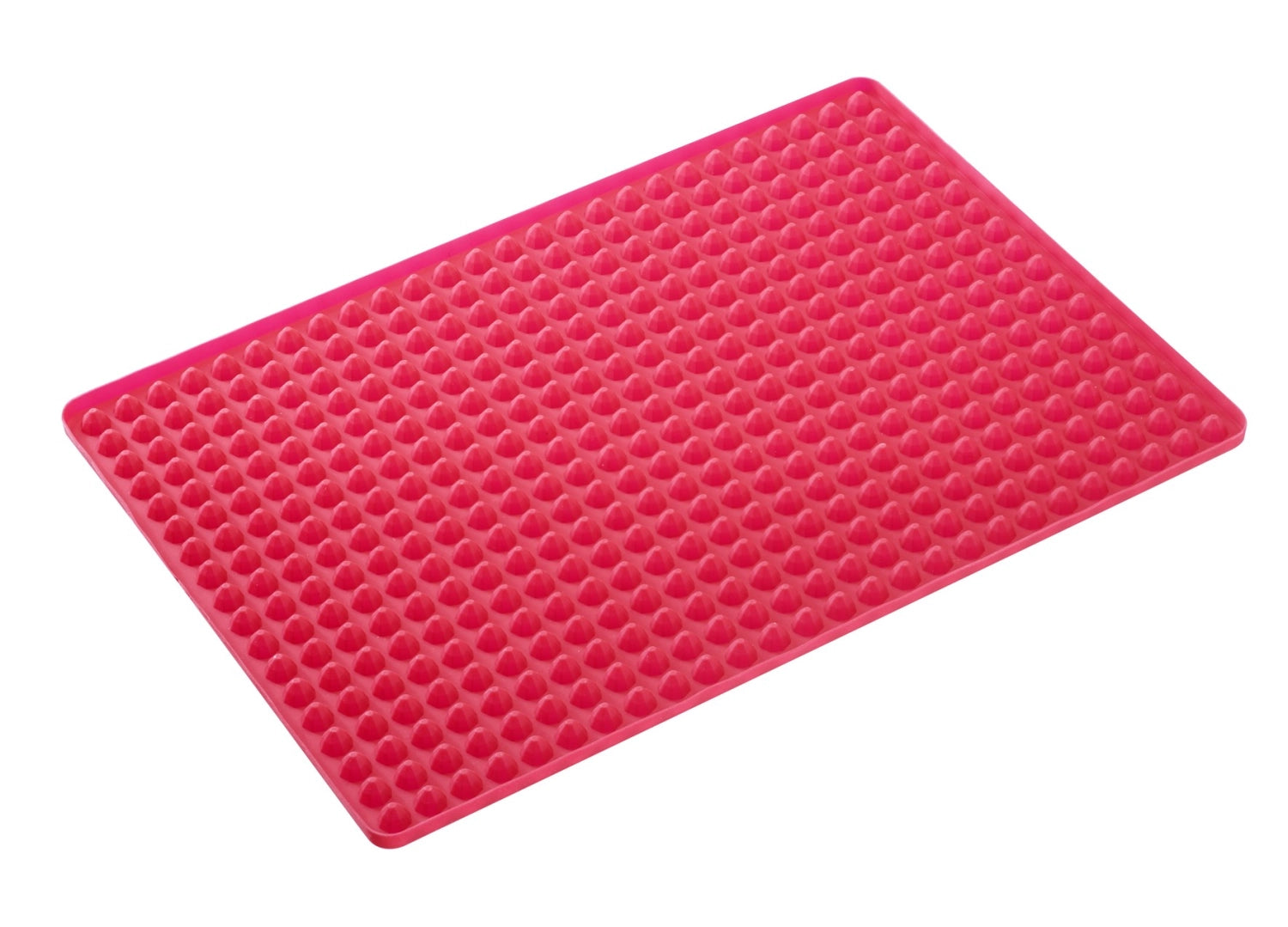 Hochwertige Brat- und Backmatte in Rot, 40x28 cm, von Westmark. Perfekt für gleichmäßiges Backen und Braten, hitzebeständig und leicht zu reinigen.