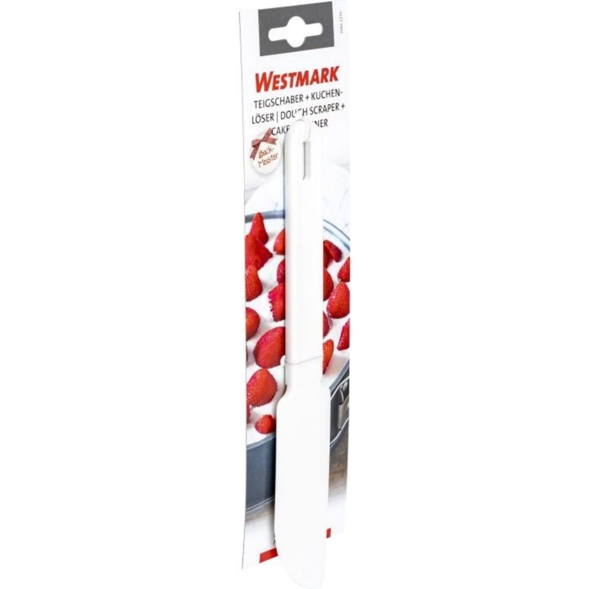 Vielseitiger Schaber und Kuchenlöser von Westmark, 22 cm, ideal für Backwaren, robust, langlebig und perfekt für die Küchenarbeit.