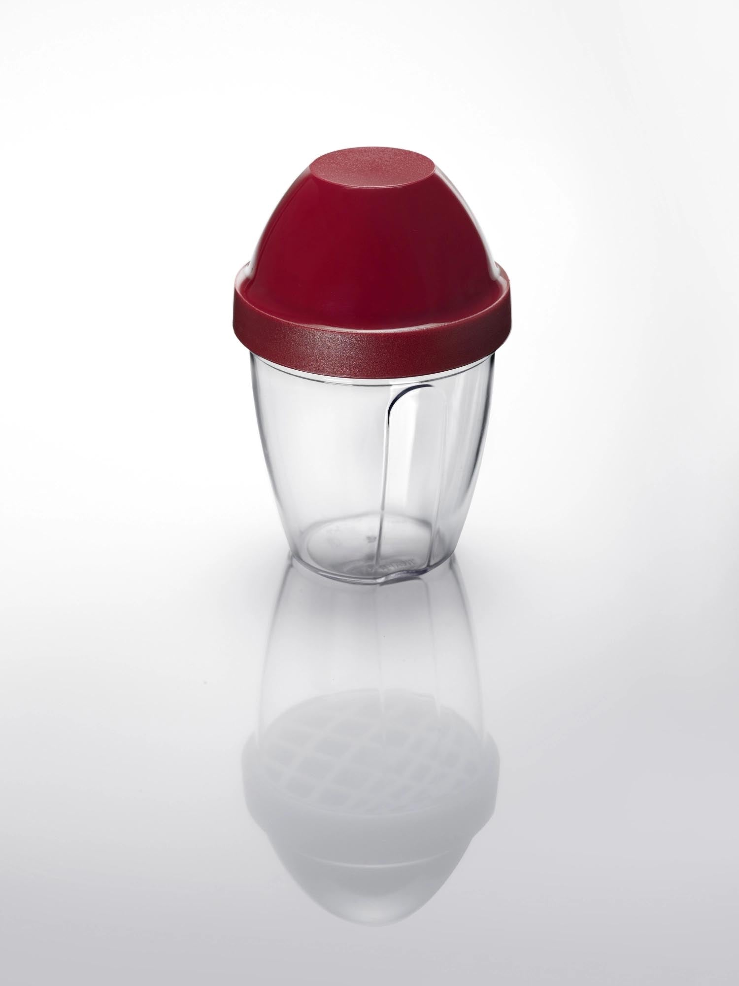 Praktischer Mix-Ei Schüttelbecher von Westmark, 0.25 l, ideal zum Mixen und Schütteln, kompakt und vielseitig für die Küche.