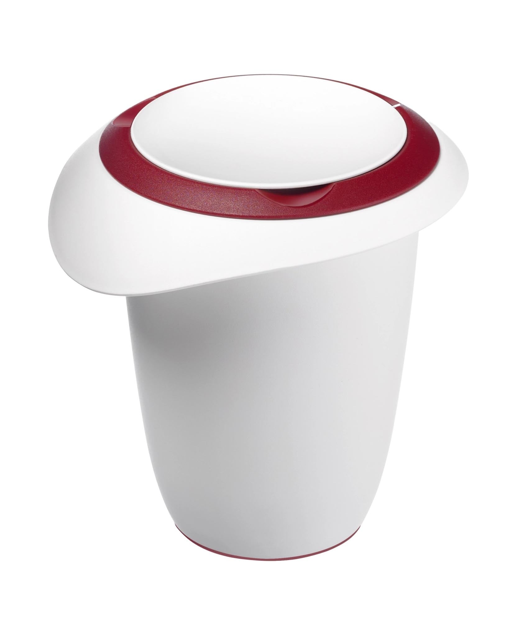 Entdecken Sie den Quirltopf mit Spritzschutz von Westmark! Kompakt, rot und aus robustem Kunststoff, ideal für Teige, Saucen und Dressings. Mit 1 Liter Fassungsvermögen und einfachem Spritzschutz für sauberes Arbeiten. Spülmaschinenfest und langlebig – Ihr perfekter Küchenhelfer!