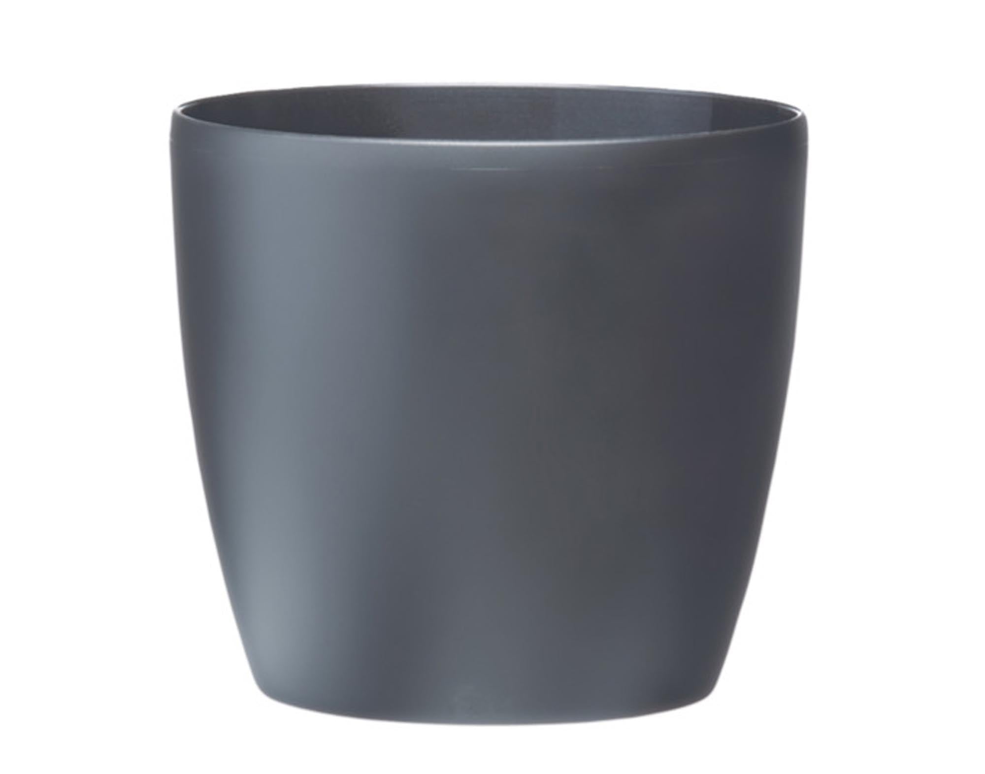 Entdecken Sie das elegante ELHO Pflanzengefäß Brussels in anthrazit (ø 30x27cm) – robust, wetterfest und aus 100% recyceltem Kunststoff. Ideal für Blumen und Kräuter!