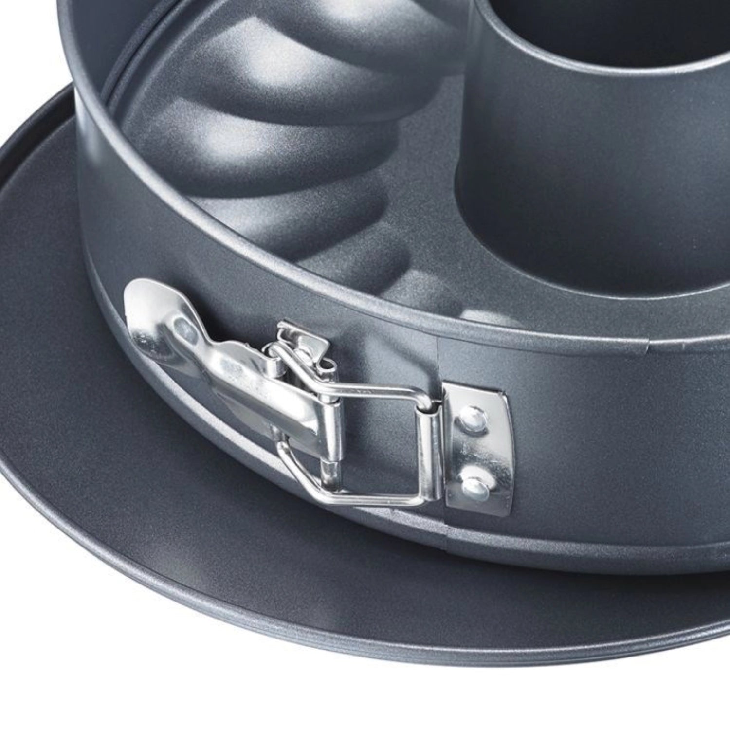 Hochwertige Springform von Westmark mit 26 cm Durchmesser, ideal für Kuchen und Torten. Zwei Böden und Antihaftbeschichtung für müheloses Backen.