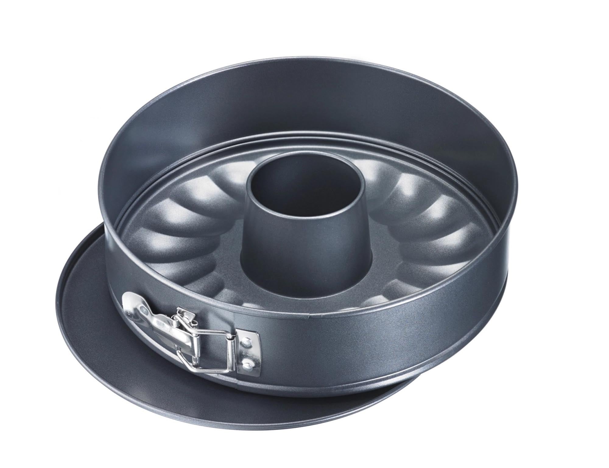 Entdecken Sie die Westmark Backklassiker Springform D28cm mit 2 Böden und Antihaftbeschichtung – ideal für Kuchen, Torten und Aufläufe!