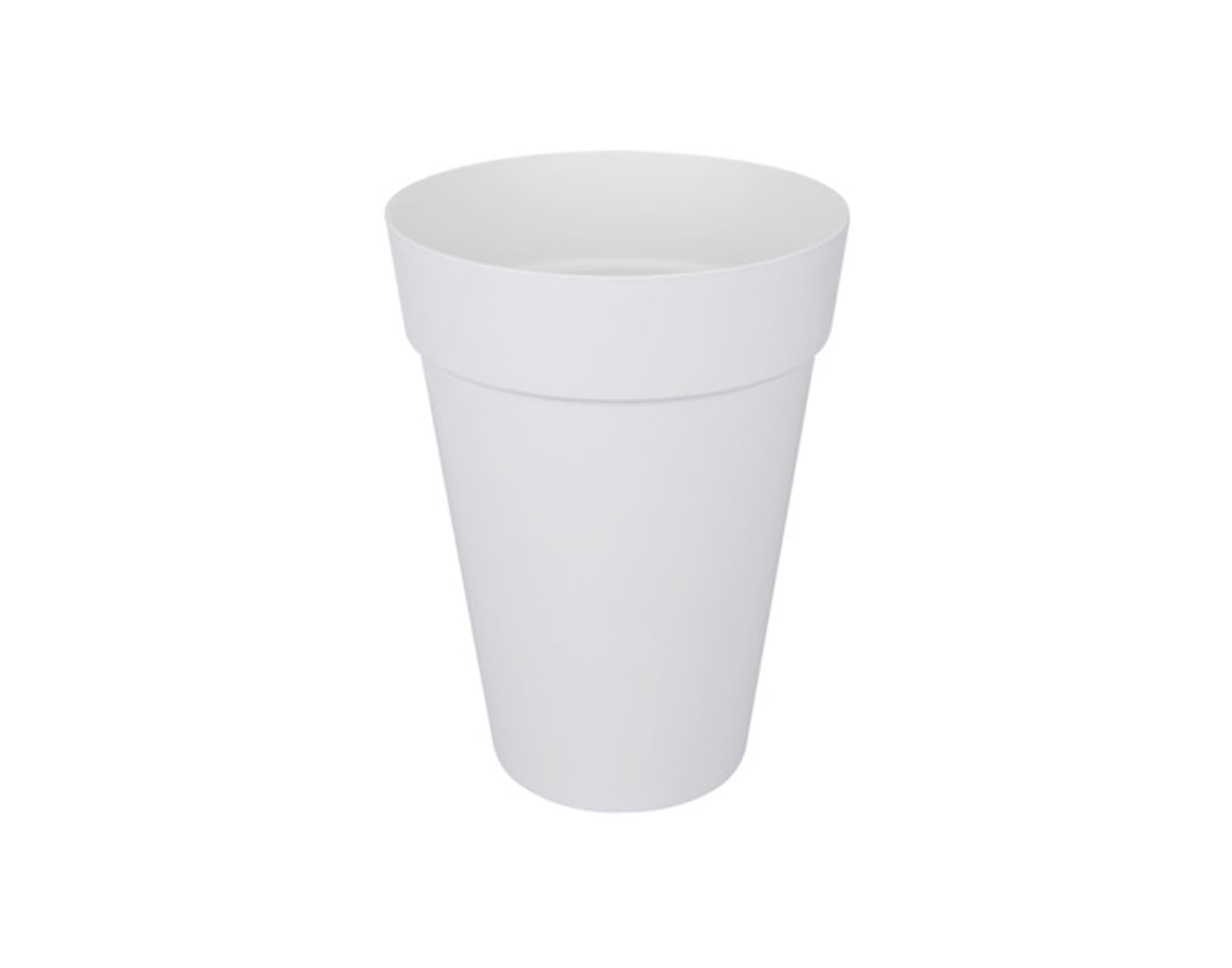Entdecken Sie das ELHO Pflanzengefäß Loft Urban rund in Weiß (ø 34x45 cm) – stilvoll, nachhaltig und ideal für Ihre Pflanzen. Perfekt für jeden Raum!