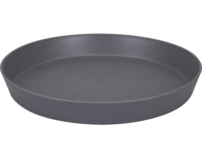 ELHO Untersetzer Loft Urban rund anthrazit ø 34 cm in präsentiert im Onlineshop von KAQTU Design AG. Pflanzentopfzubehör ist von ELHO