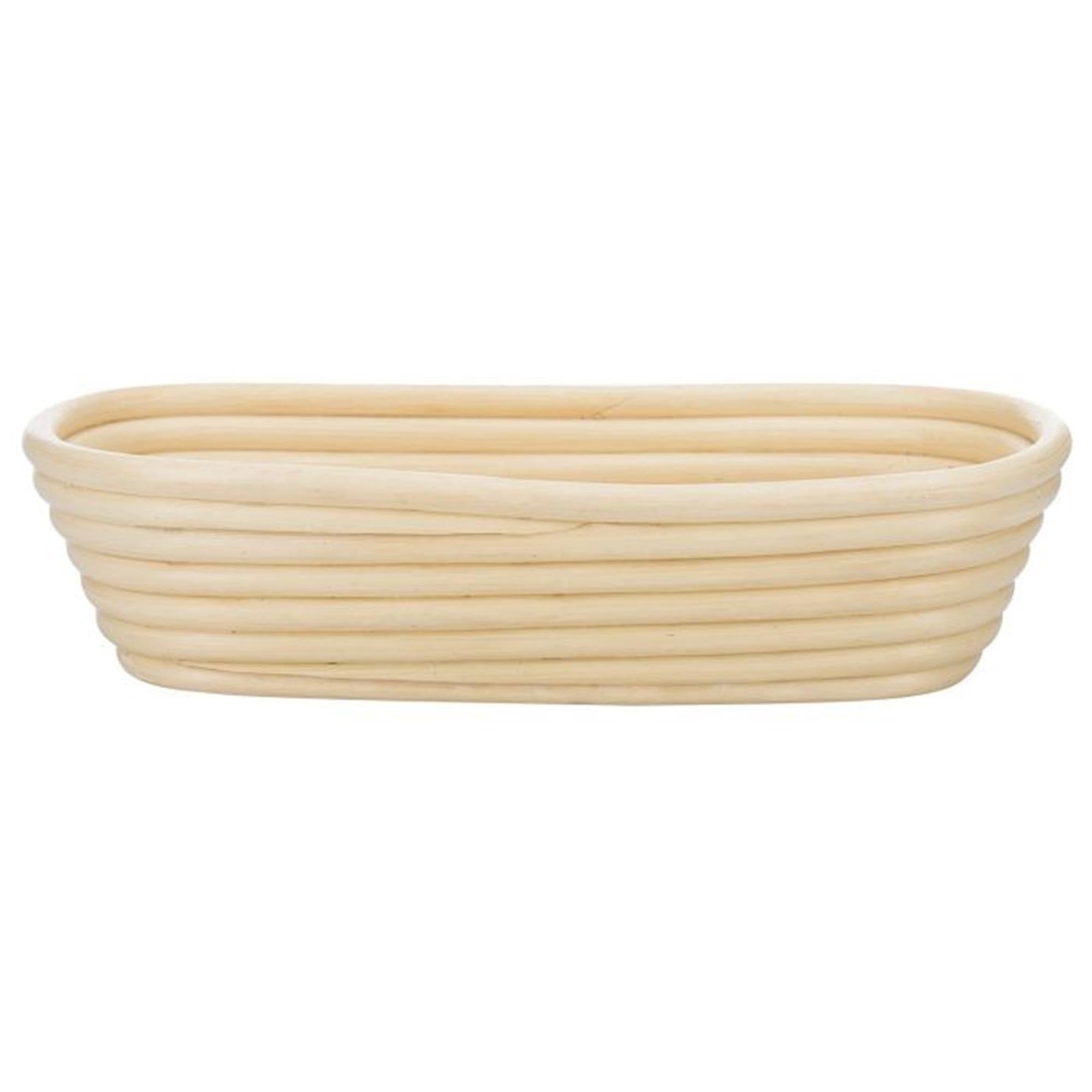 Kleines ovales Gärkörbchen von Westmark (28 x 13 x 7 cm) – perfekt für die Teigführung beim Brotbacken, aus robustem und langlebigem Material.