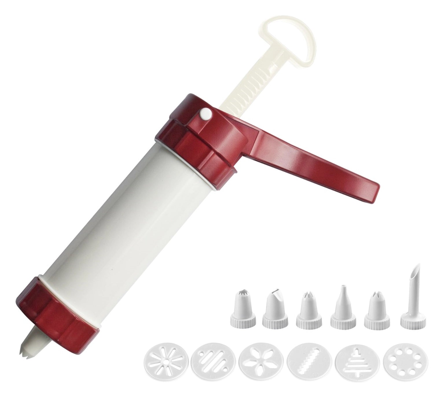 Luxury pastry press and decorating syringe Formenu.Tüllenu.Ad.