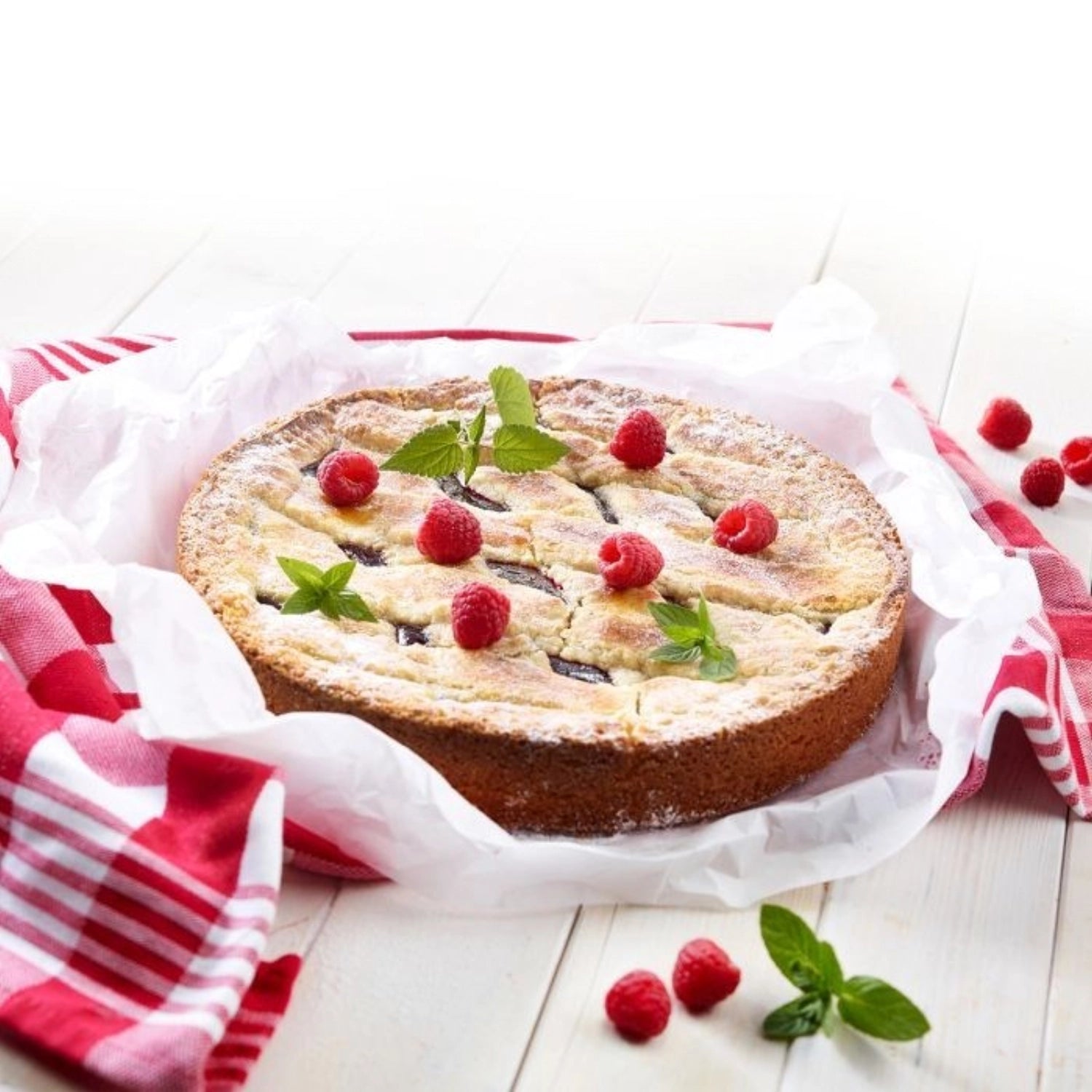 Hochwertige Springform von Westmark mit 28 cm Durchmesser, perfekt für die Zubereitung von köstlichen Kuchen und Torten dank der Antihaftbeschichtung.