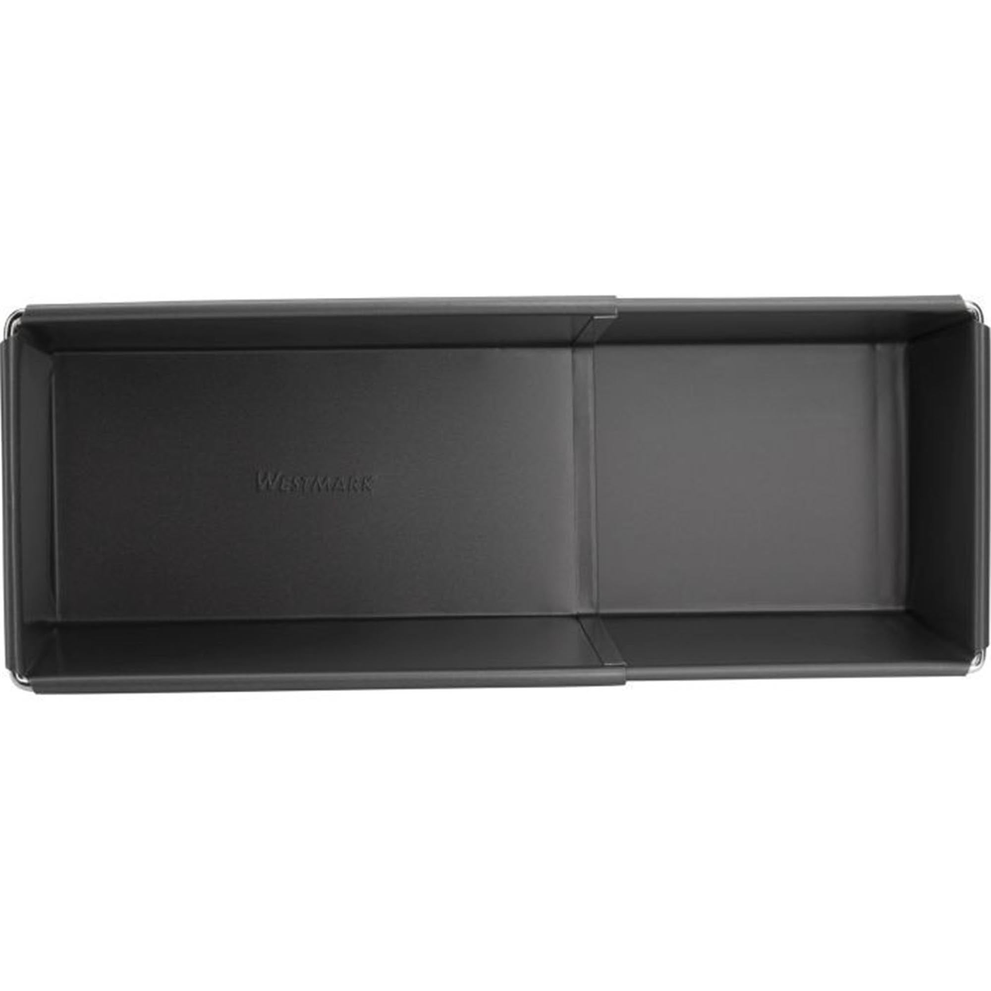 Ausziehbare Brotbackform von Westmark, 25-35cm, mit Antihaftbeschichtung, ideal für gleichmässiges Backen von Brot und Kuchen.