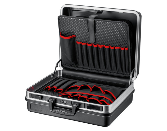 KNIPEX Werkzeugkoffer Basic leer in präsentiert im Onlineshop von KAQTU Design AG. Werkzeug ist von KNIPEX