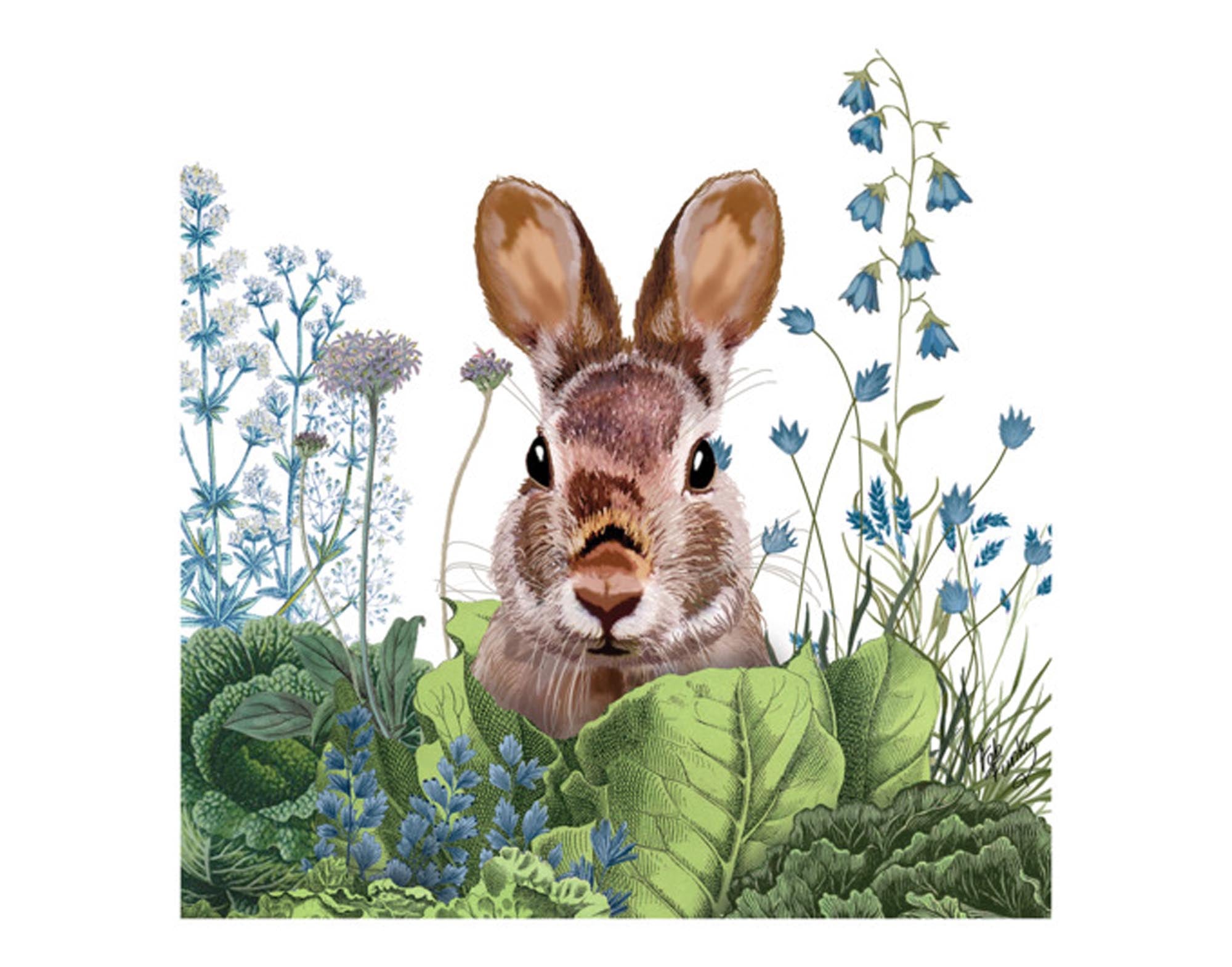 Entdecken Sie die PPD Servietten Chou Chou Bunny (33x33 cm) – perfekte Tischdekoration für Ostern, Kindergeburtstage und festliche Anlässe!