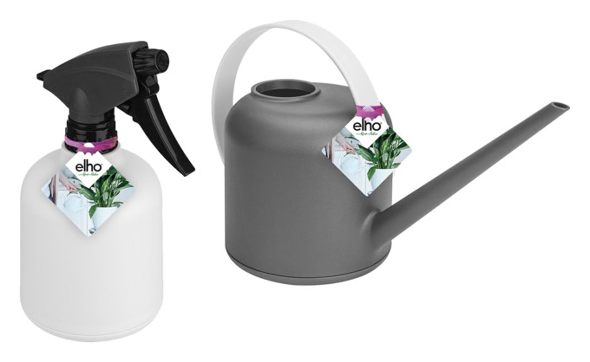 Umweltfreundliche ELHO Giesskanne b.for soft 1.7 l: robust, ergonomisch, aus recyceltem Kunststoff, in attraktiven Farben.