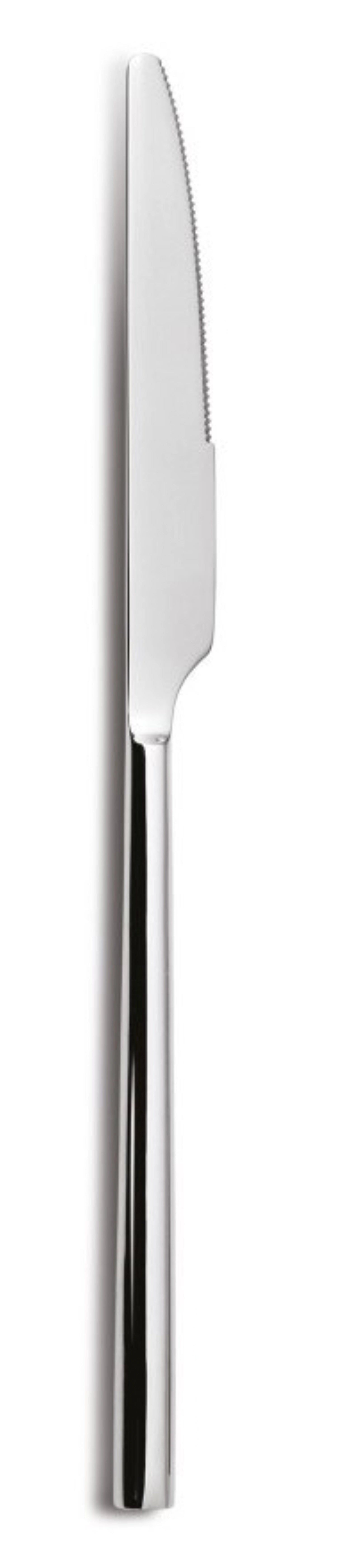 Oslo Dessertmesser in Silber präsentiert im Onlineshop von KAQTU Design AG. Besteck ist von Comas