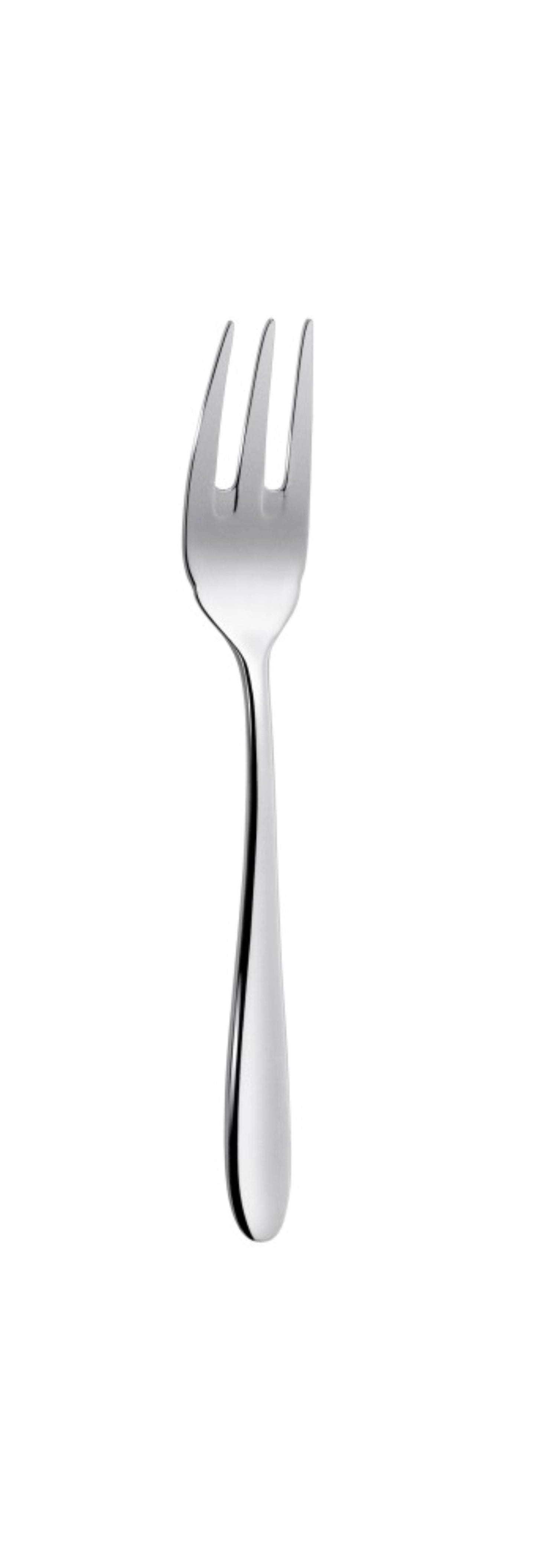 Q7 Tulip Fischgabel in Silber präsentiert im Onlineshop von KAQTU Design AG. Besteck ist von Comas