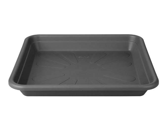 ELHO Untersetzer Universal quadrat anthrazit 35x35x5 cm in präsentiert im Onlineshop von KAQTU Design AG. Pflanzentopfzubehör ist von ELHO