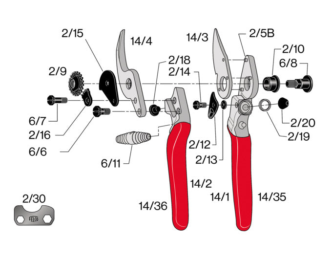 Entdecken Sie die FELCO 14 Baumschere – Ihr perfekter Partner für präzises Schneiden im Garten. Ergonomisch, leicht und langlebig für beste Ergebnisse.