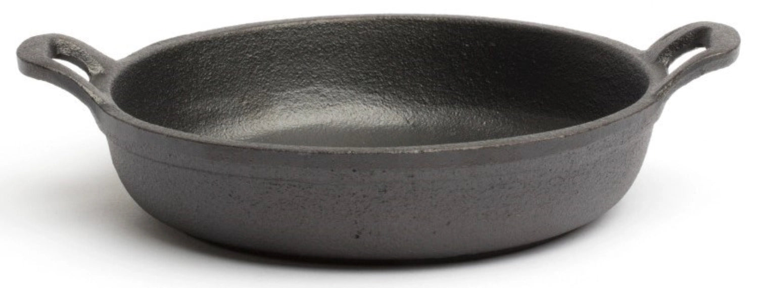 Mini round cast iron pan D: 14.5cm H: 3cm
