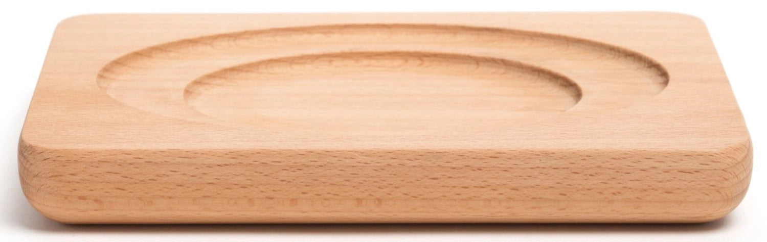 Holz-Untersetzer oval 20x14cm - KAQTU Design