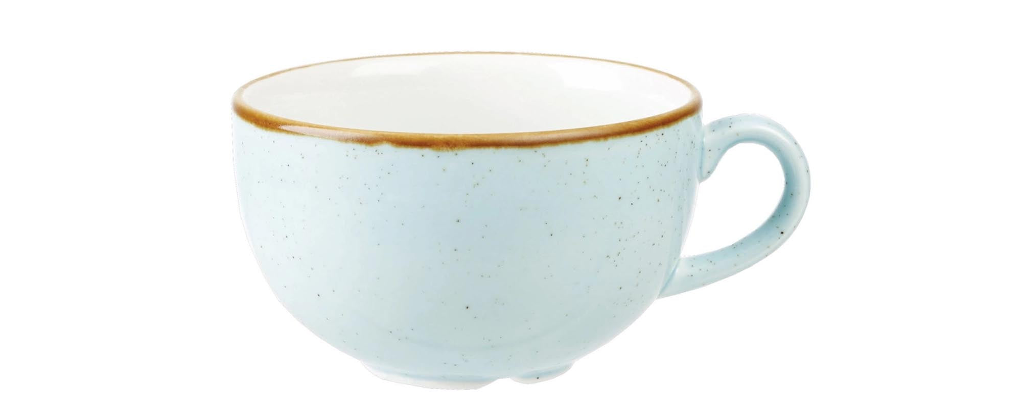 Tasse bleu d'oeuf de canard stonecast 34cl