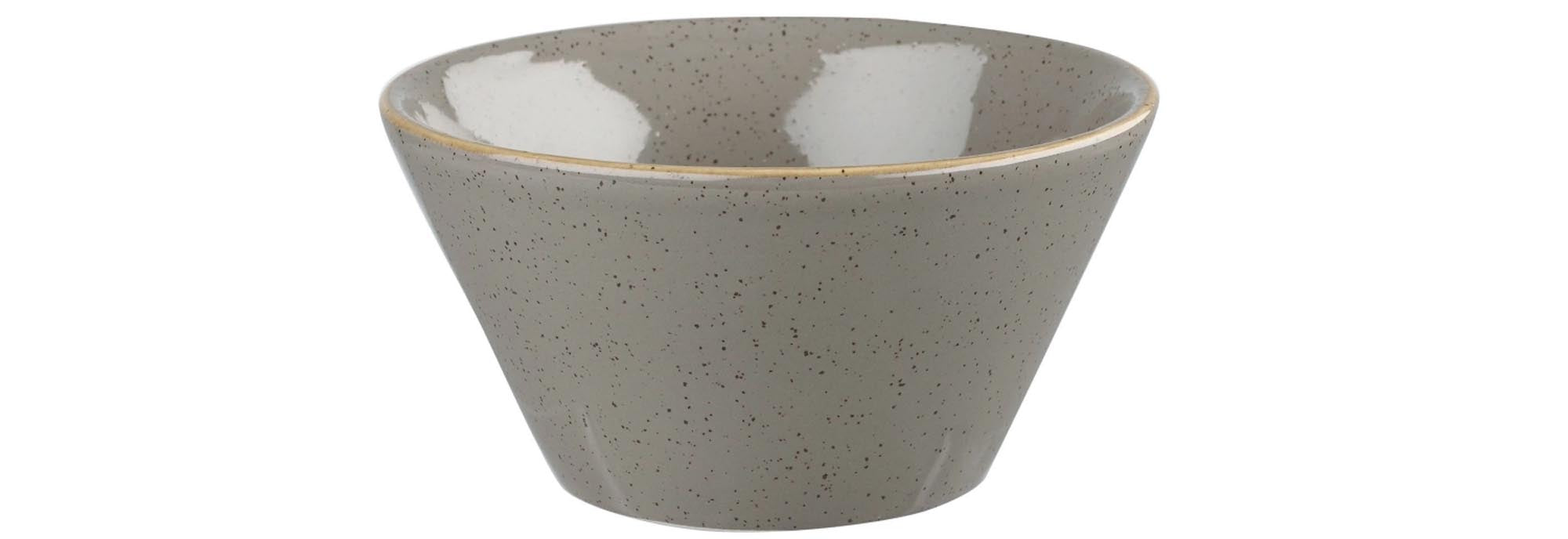 Stonecast Peppercorn Grey Schale 34cl, D12.1cm H6.5cm