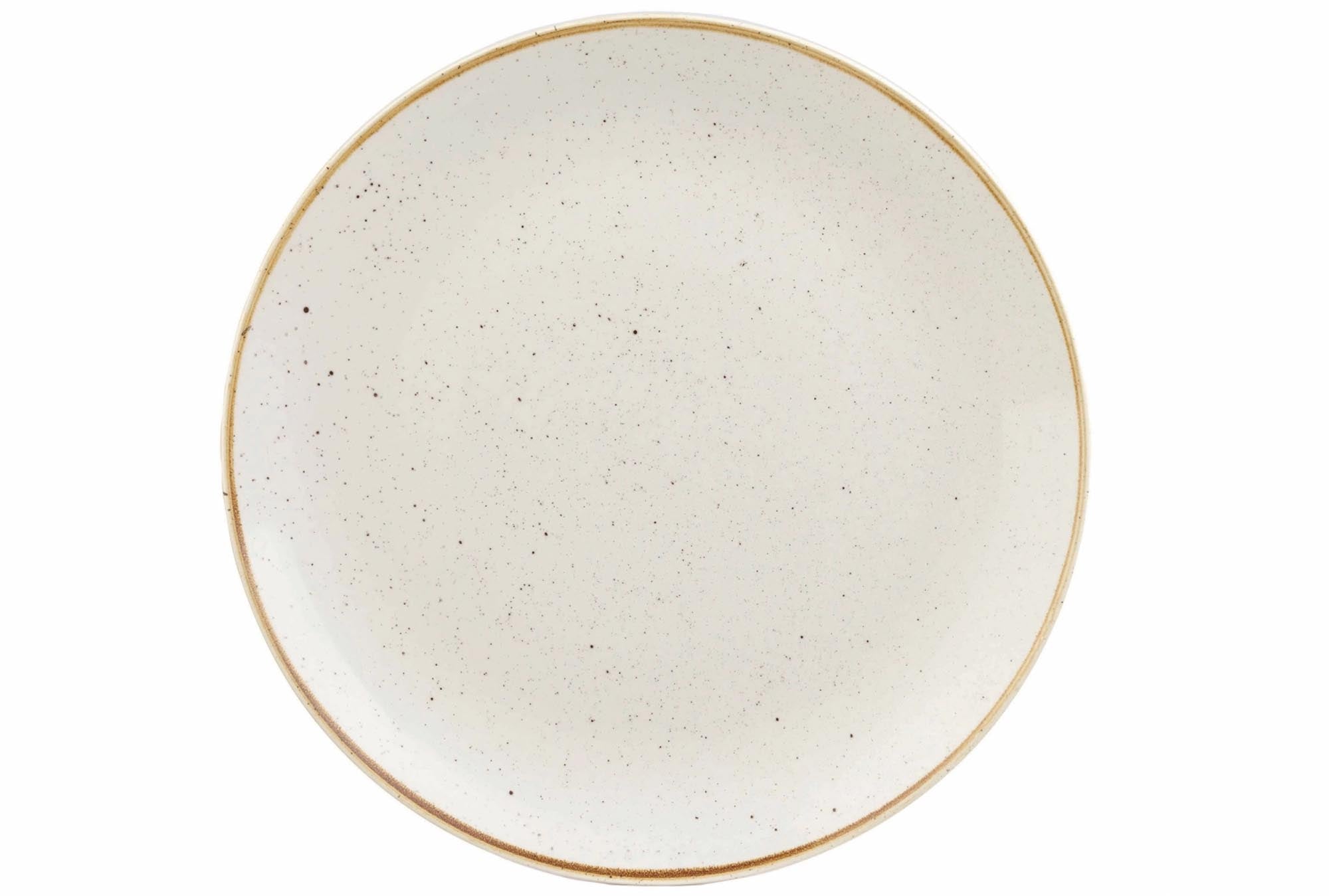 Entdecken Sie den eleganten Stonecast Barley White Triangel Teller tief 18,5 cm von Churchill. Handgefertigt, langlebig und ideal für stilvolle Präsentationen.