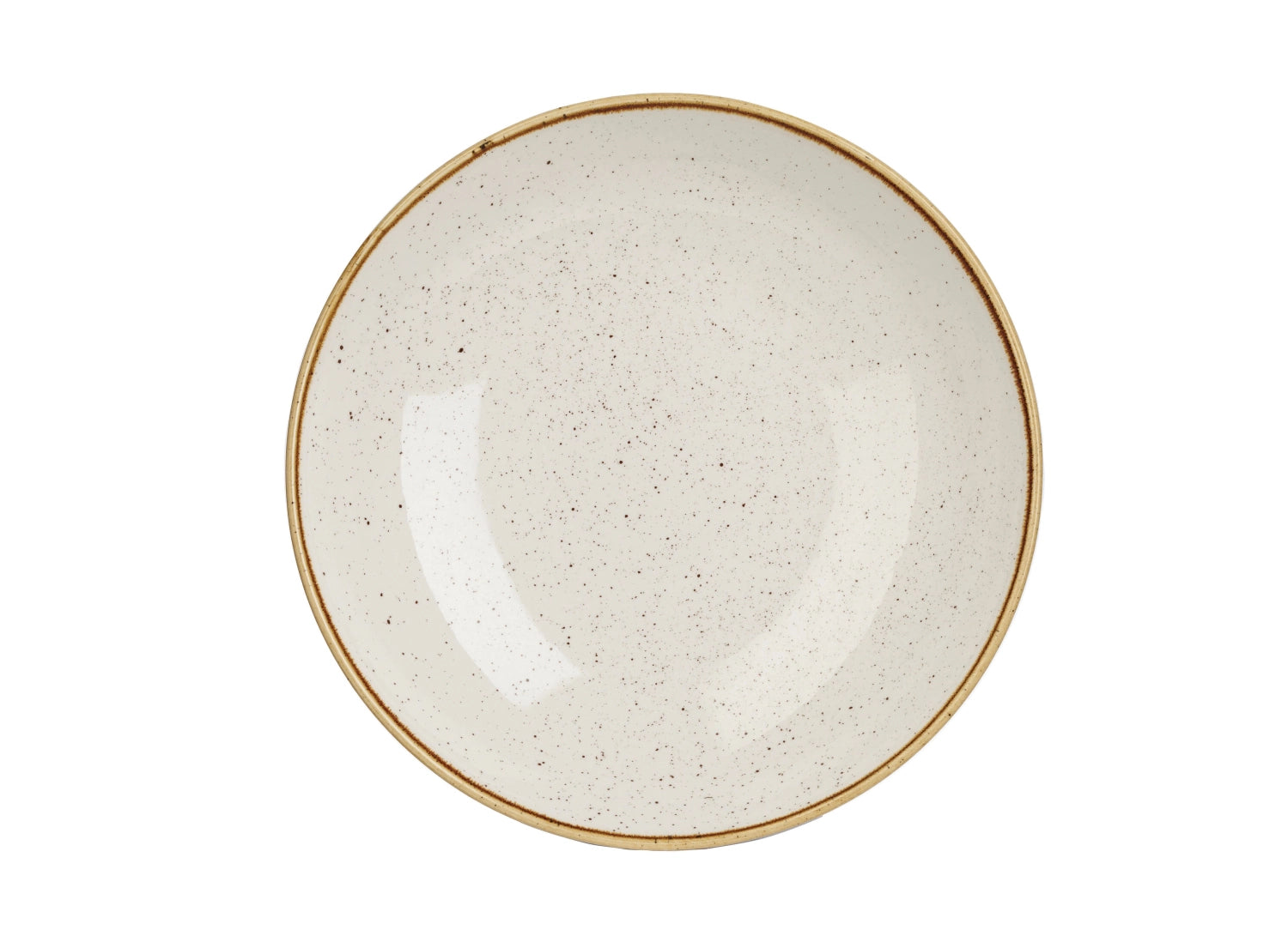 Stonecast Barley White Coupe Teller deep 24.8cm