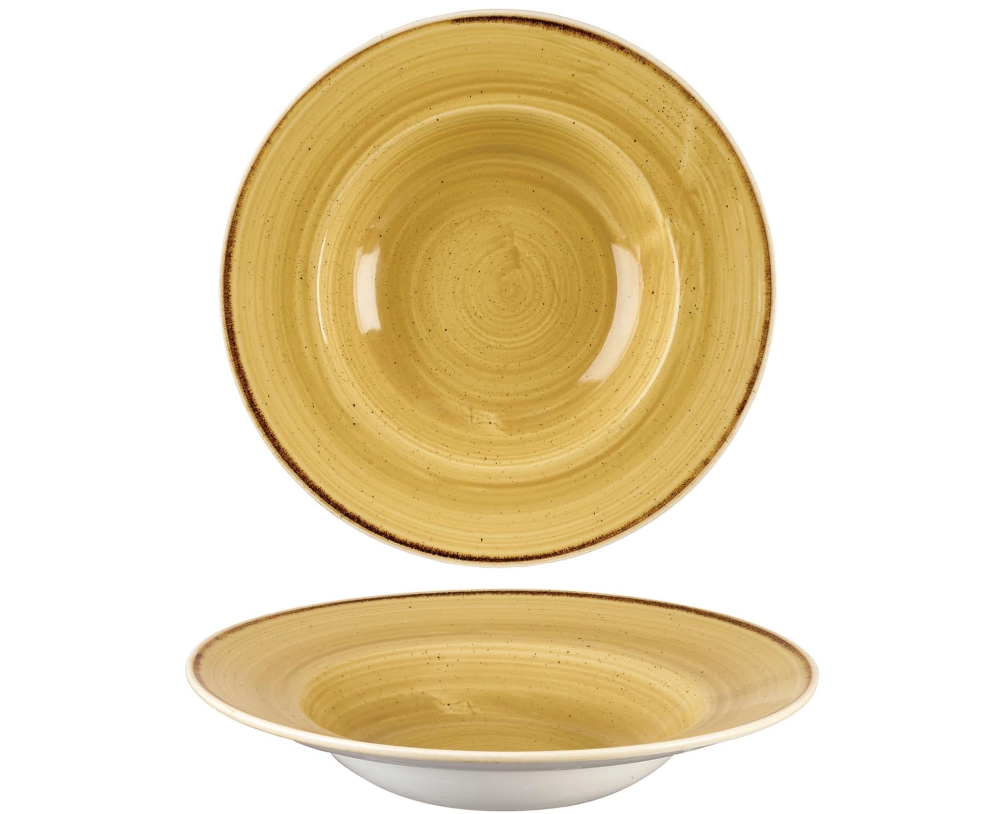 Stonecast Mustard Yellow Teller Deep Flag 28 cm