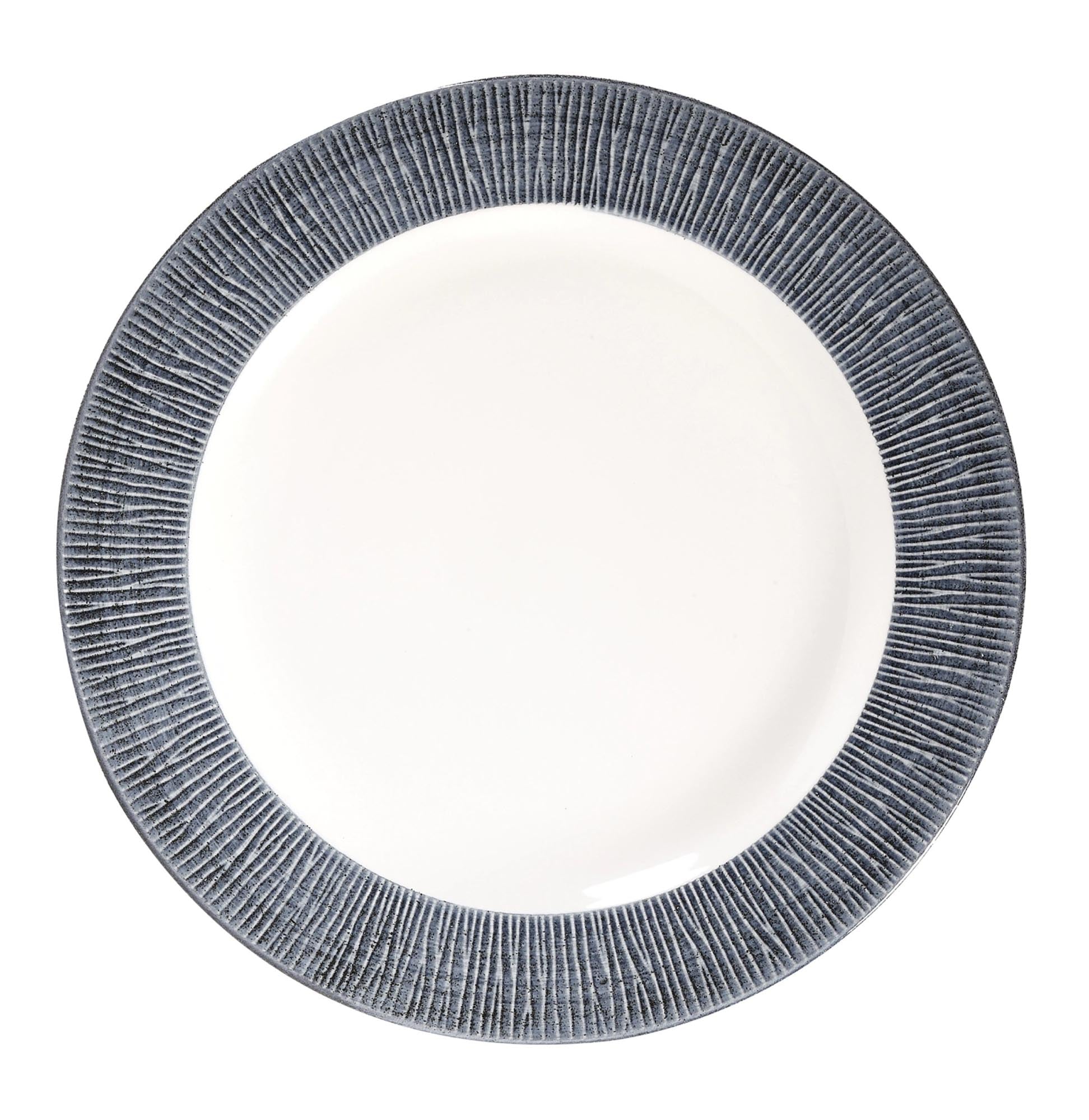 Eleganter Bamboo Mist Teller von Churchill, 23.4 cm, ideal für Vorspeisen. Kratzfest, spülmaschinen- und mikrowellengeeignet.