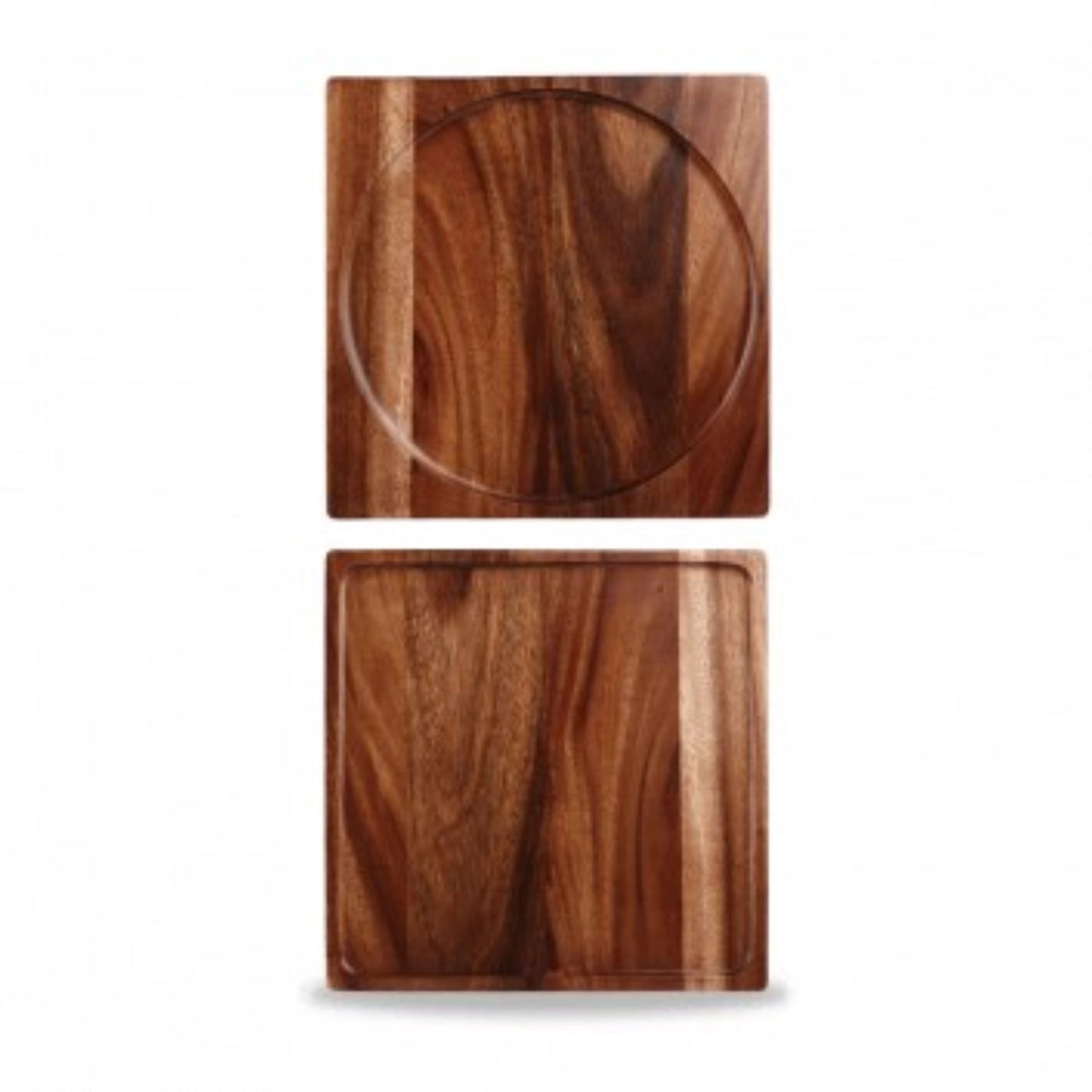 Conseil de présentation en bois d'alchimie 30x30cm