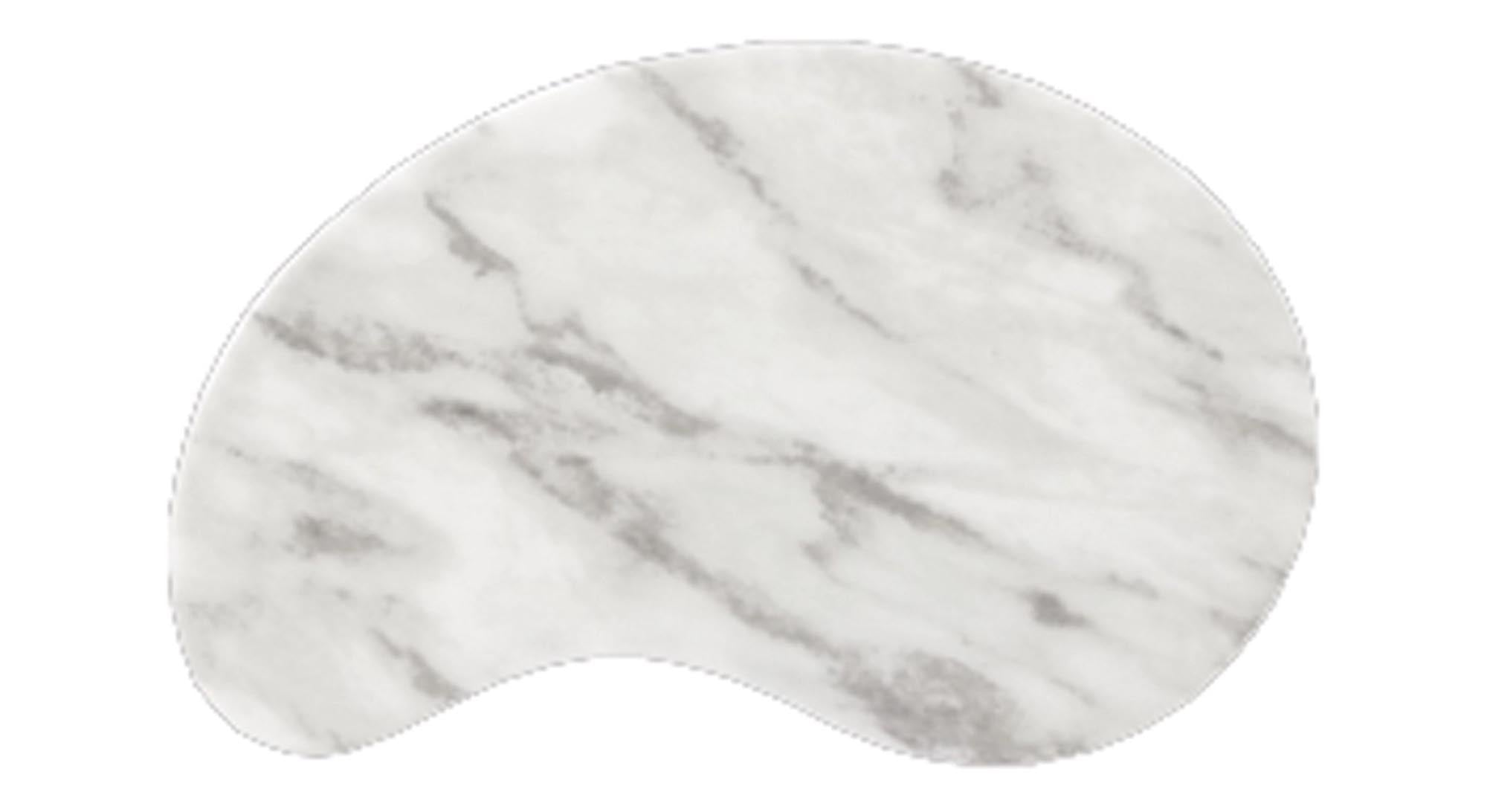 Elegante, marmorierte Porzellanplatte von Churchill, ideal für stilvolle Speisenpräsentation in Gastronomie und Zuhause.