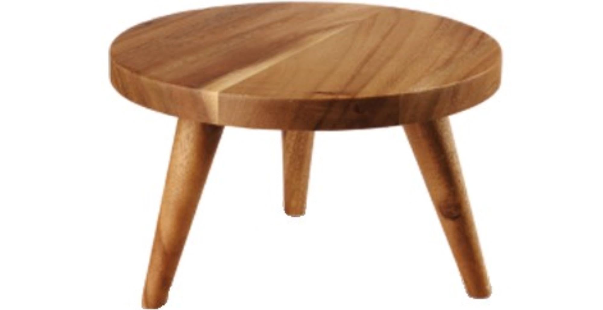 Support en bois d'alchimie, D24cm H14.5 cm